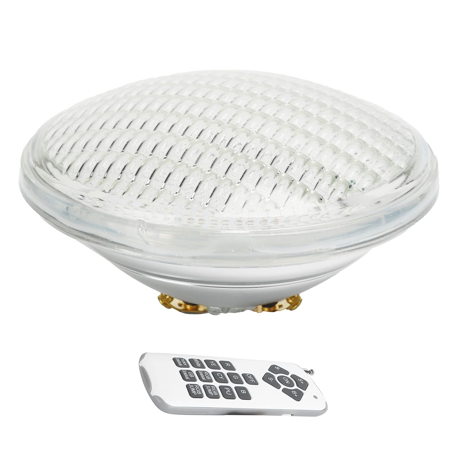 RGB Multi-Color Changing LED Pool Light with Remote - 12V Waterproof Embedded Underwater Lamp for Inground Swimming Pools & Aquariums | Perfect for Night Swimming, Pool Parties & Landscape Lighting