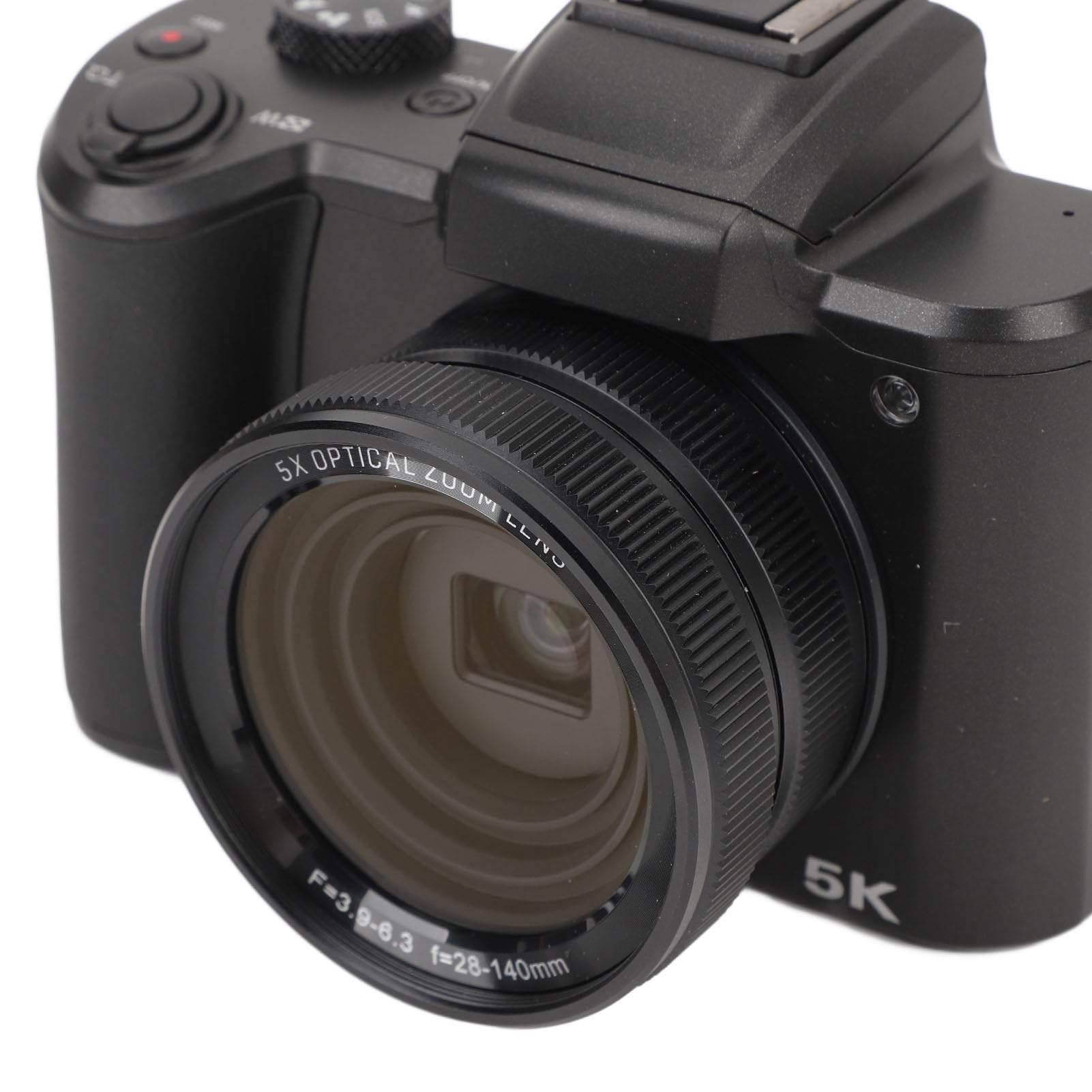 5K 64MP Digital Camera with Dual Autofocus Lenses & 10X Zoom - 3.2