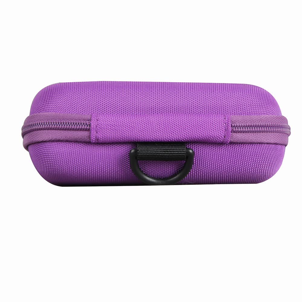 Hermitshell Hard Travel Case for Retro Mini Handheld Game Console - Protective Storage for Nintendo Switch Lite, GBA, PSP - Durable EVA Shell with Soft Interior - Purple (Device Not Included) - Perfect for Travel, Commuting & Gaming On-The-Go
