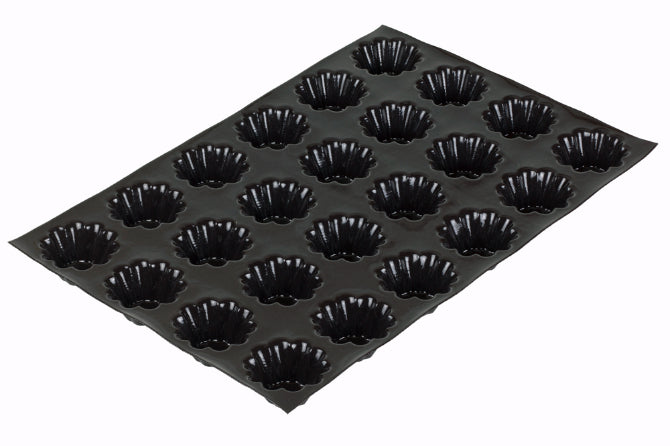 Flexipan Brioche 24-Cavity Silicone Baking Mold - Perfect for Homemade Bread, Pastries & Desserts | Non-Stick & Heat Resistant
