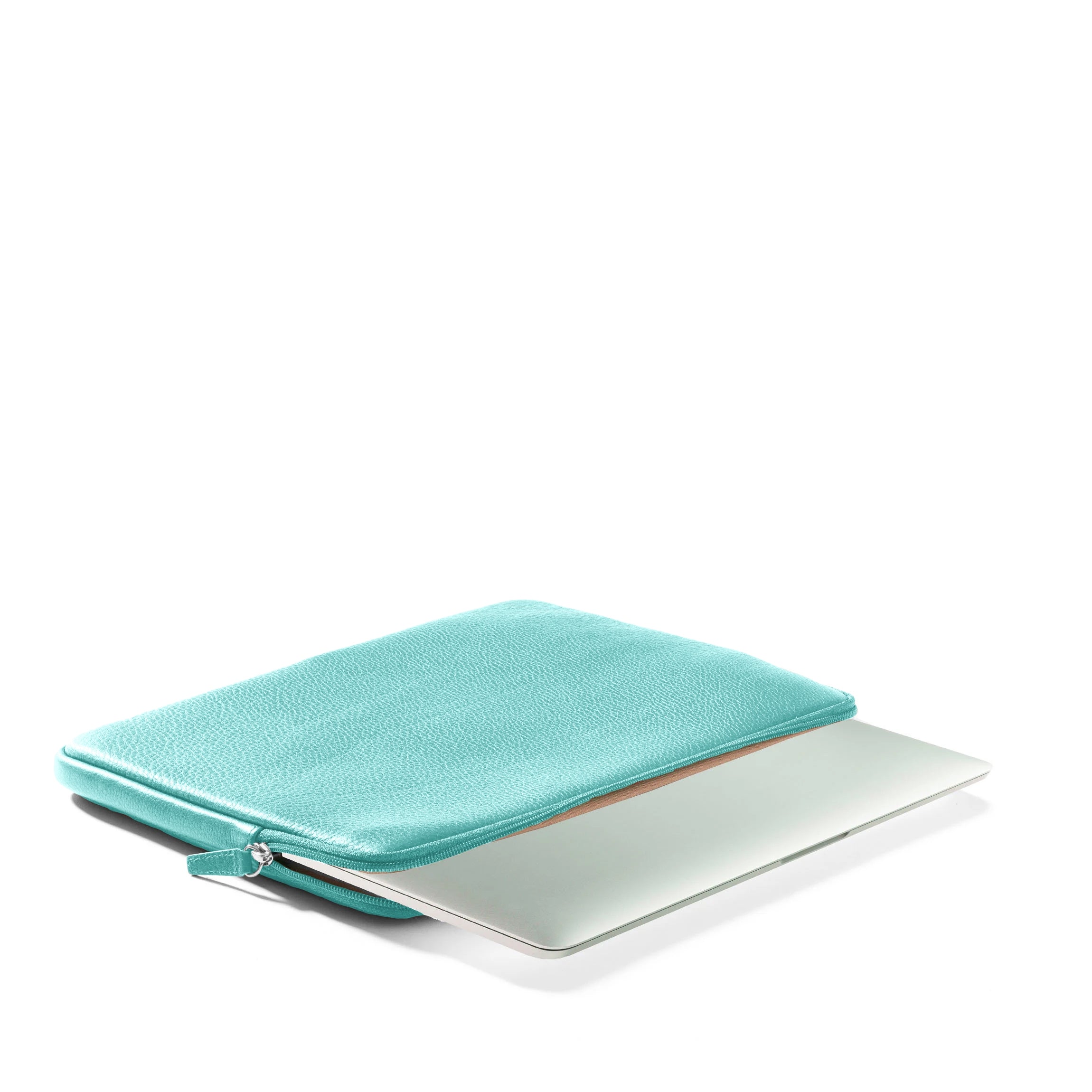 15/16 Inch MacBook Sleeve Case - Celeste Blue Protective Cover for MacBook Pro/Air - Perfect for Travel, Office & School Use