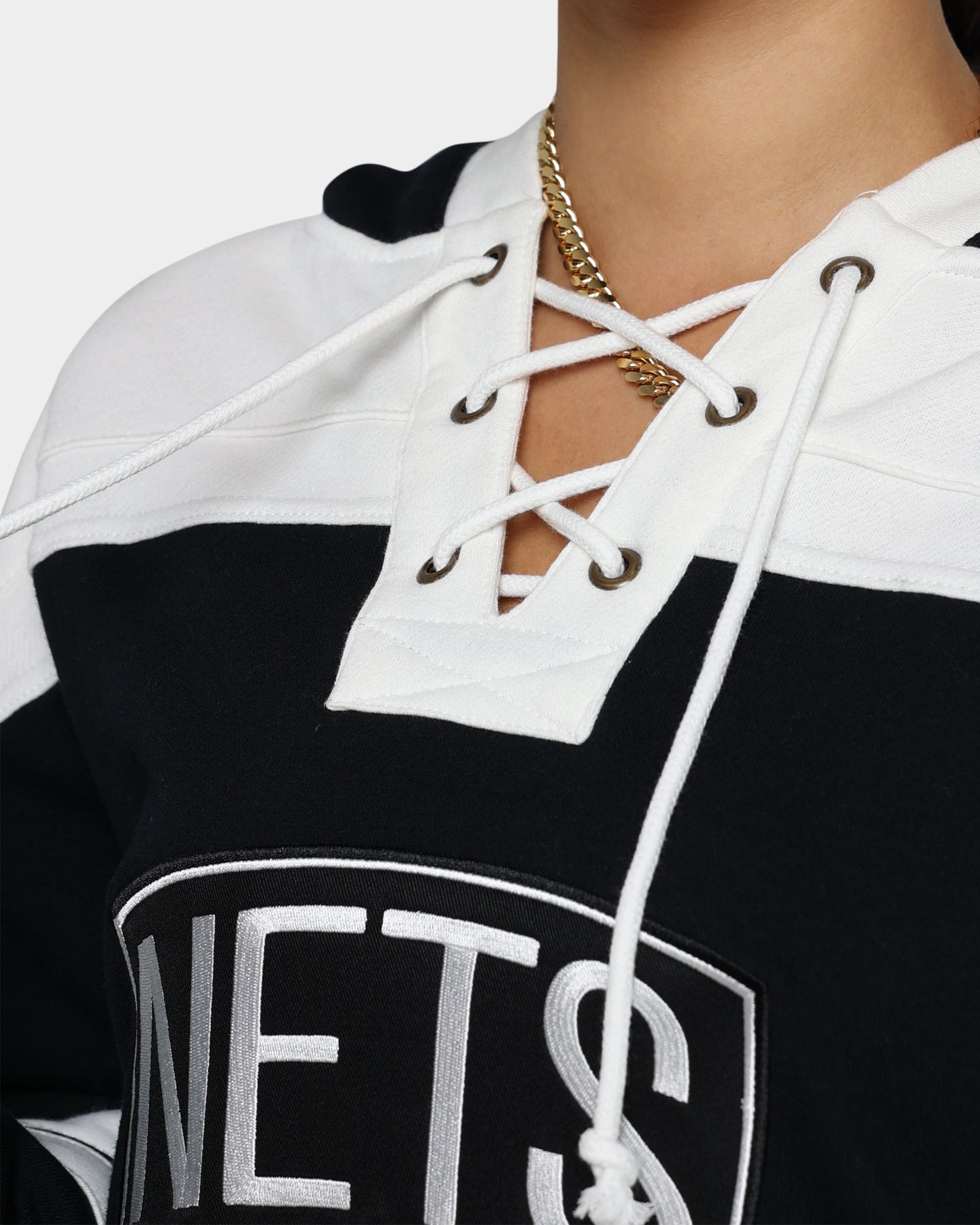 47 Brand Brooklyn Nets Superior Lacer Hoodie - Jet Black NBA Basketball Fan Apparel for Men & Women - Perfect for Game Day, Streetwear & Casual Outfits