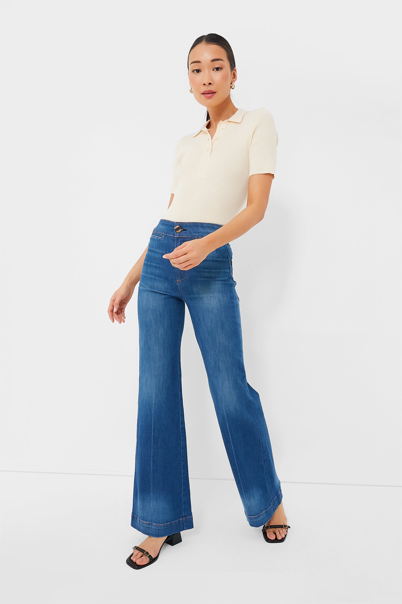 Boss Brighton Wide Leg Pants for Women - High Waisted Flowy Trousers - Comfortable Office & Casual Wear - Perfect for Work, Travel & Everyday Outfits