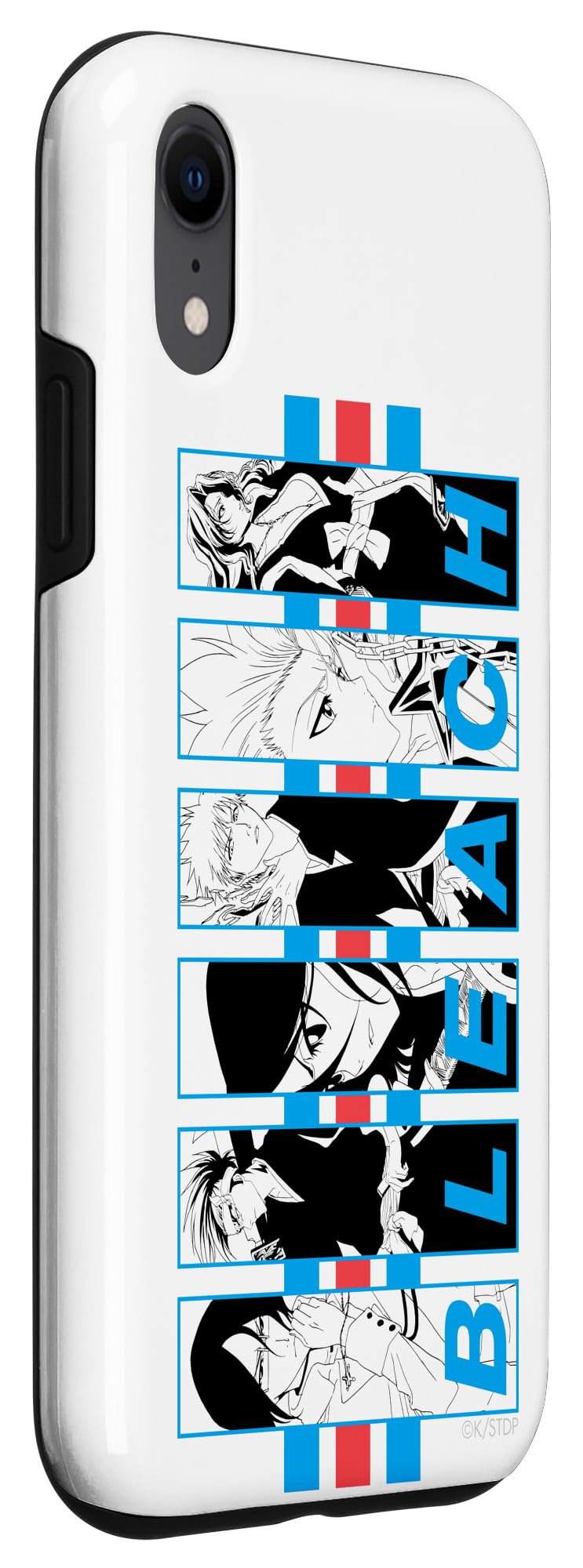 Bleach Anime iPhone XR Case - 5 Character Design Phone Cover for iPhone XR - Perfect for Anime Fans, Cosplay Events, and Daily Protection