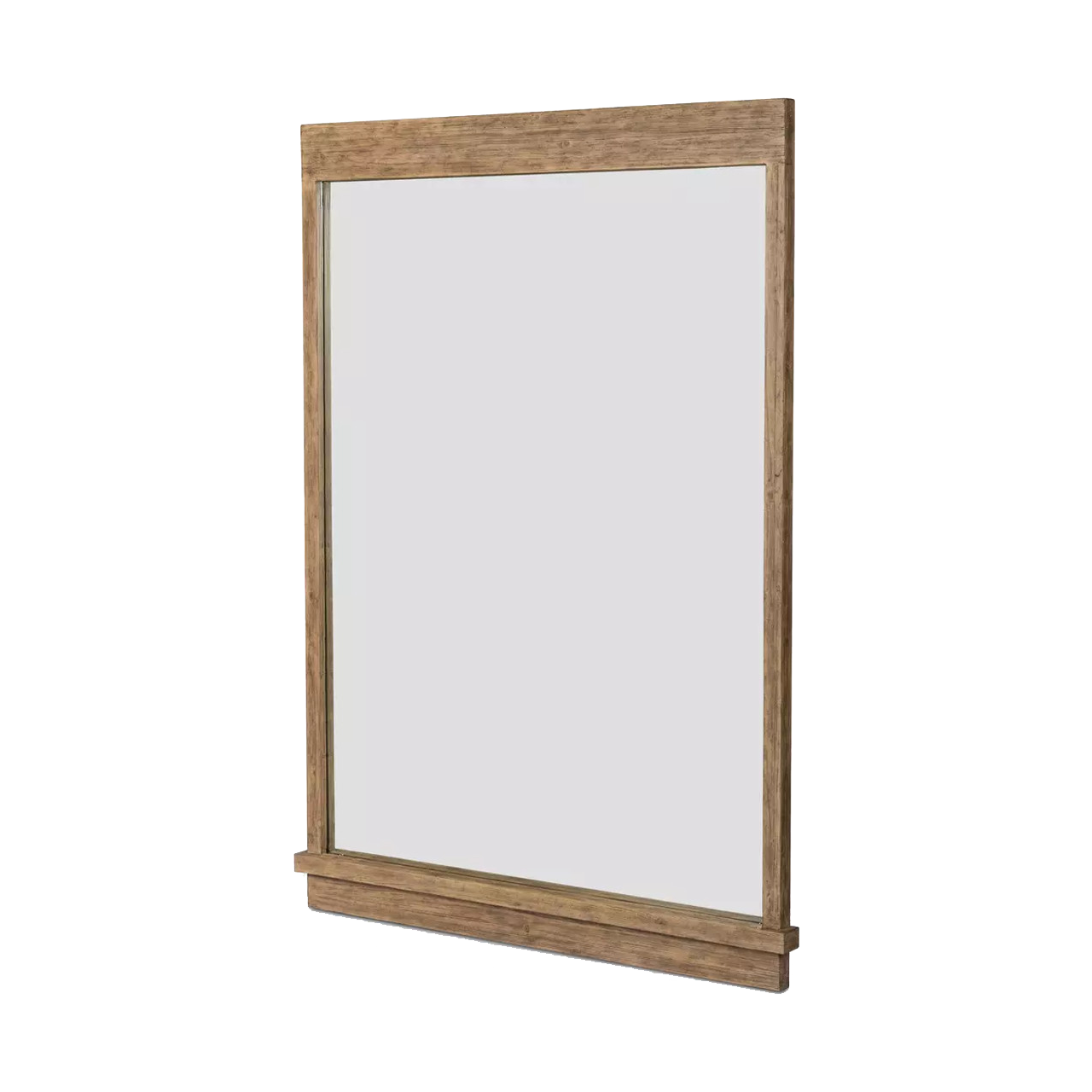 Full Length Floor Mirror with Wooden Frame - Modern Freestanding Mirror for Bedroom, Living Room, and Entryway Decor