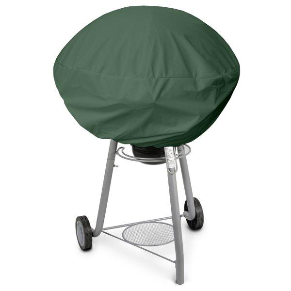 Heavy-Duty Waterproof Kettle Grill Cover - Weatherproof BBQ Grill Protector for Weber, Char-Broil & More - Perfect for Outdoor Cooking & Backyard BBQs