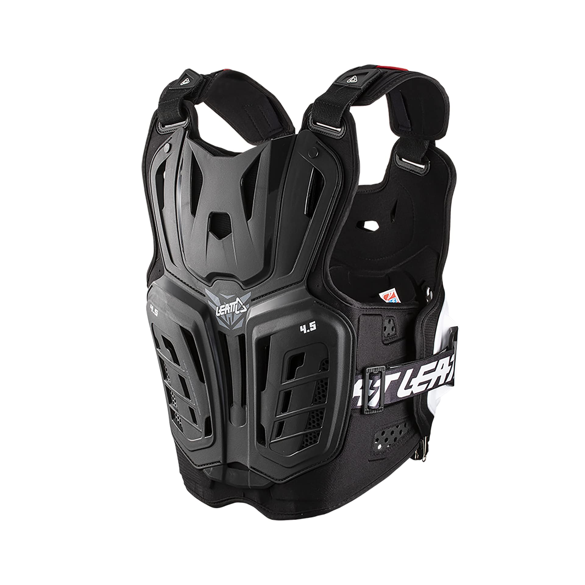 Leatt 4.5 Chest Protector - Motorcycle & MX Body Armor for Off-Road Riding - Lightweight Impact Protection for Motocross, Enduro & ATV Racing - Perfect for Trail Riding & Dirt Bike Safety Gear