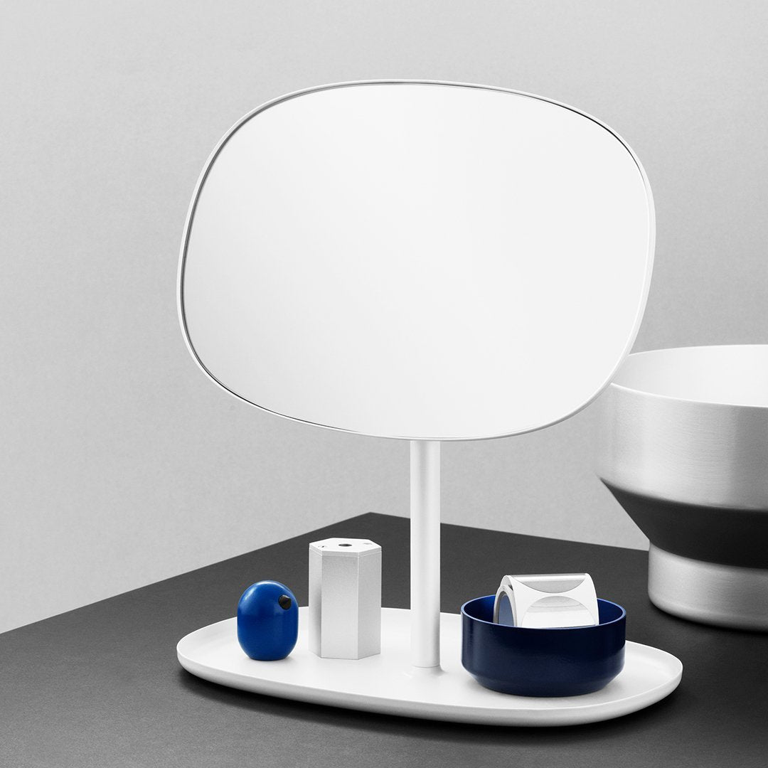2-Pack Flip Mirror for Makeup & Travel - Portable 360° Rotating Vanity Mirror with Stand for Home, Salon, and On-the-Go Use
