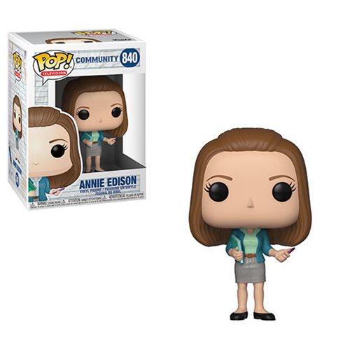 Funko Pop! COMMUNITY: Annie Edison #840 - Collectible Vinyl Figure - Perfect for TV Show Fans & Pop Culture Collectors - Great for Display, Gifts, and Themed Parties