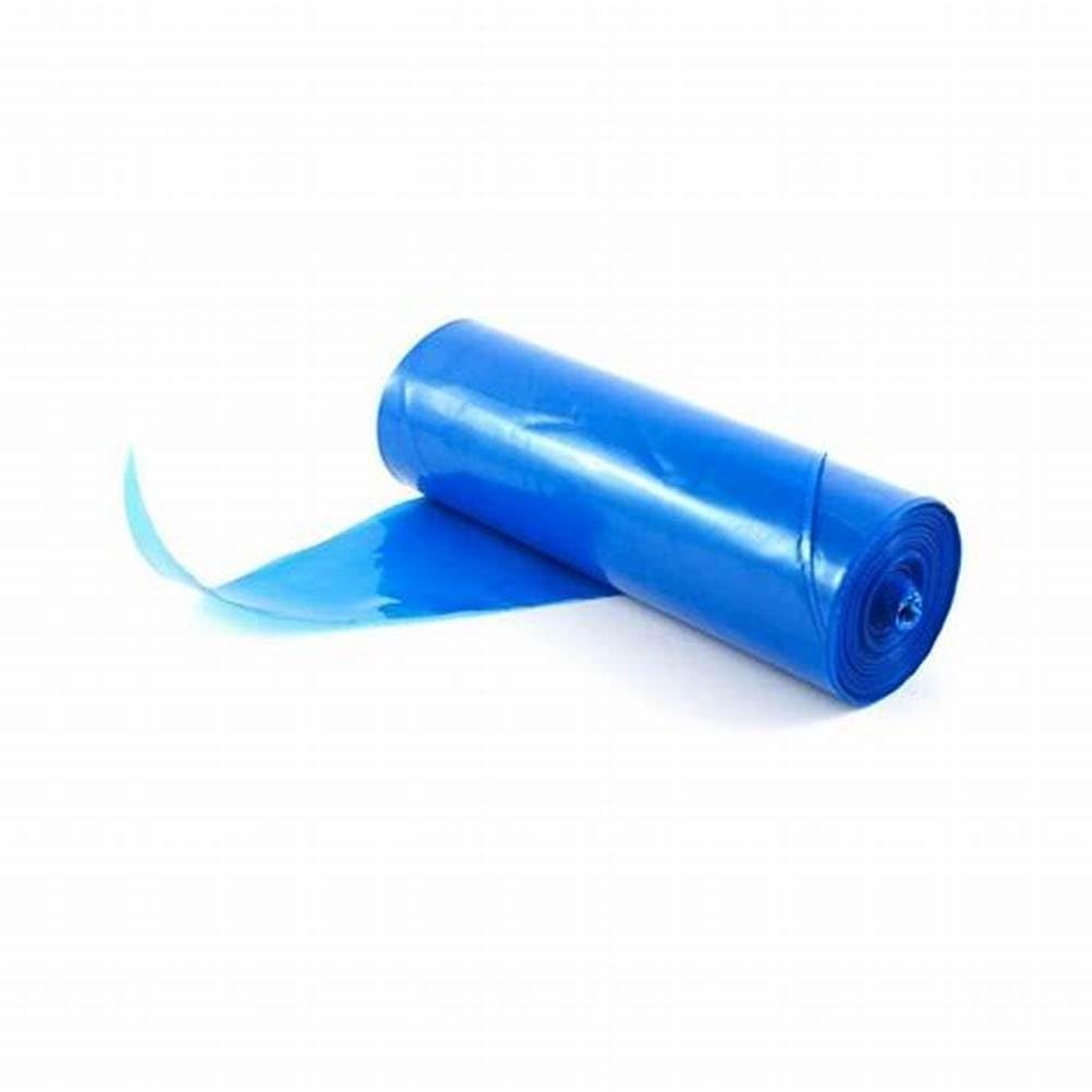 60 Gallon 2 Mil Heavy Duty Commercial Blue Trash Bags - Large Capacity, Extra Thick for Office, Restaurant & Industrial Waste Disposal