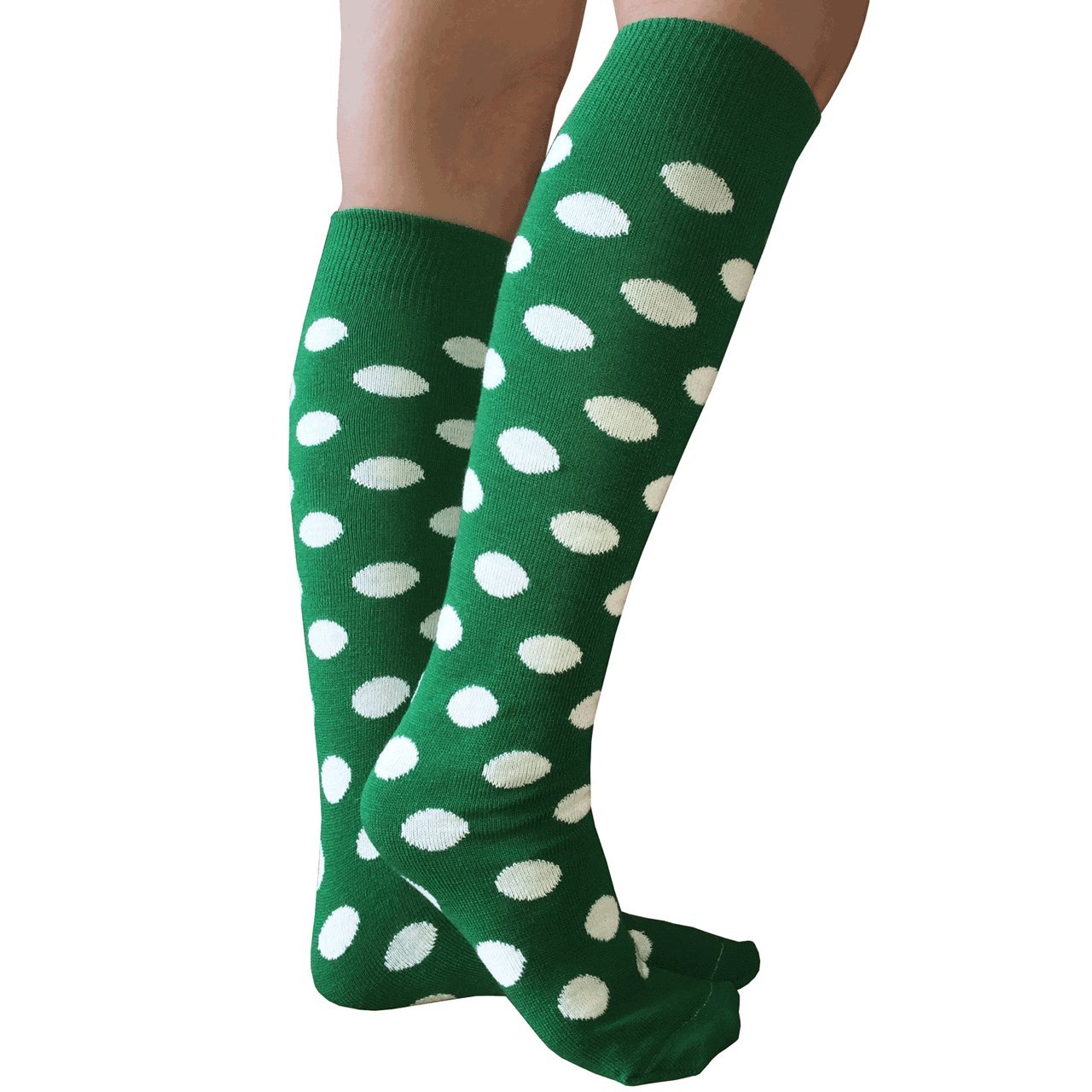 Women's Polka Dot Knee High Socks - Stylish & Comfortable for Outfits