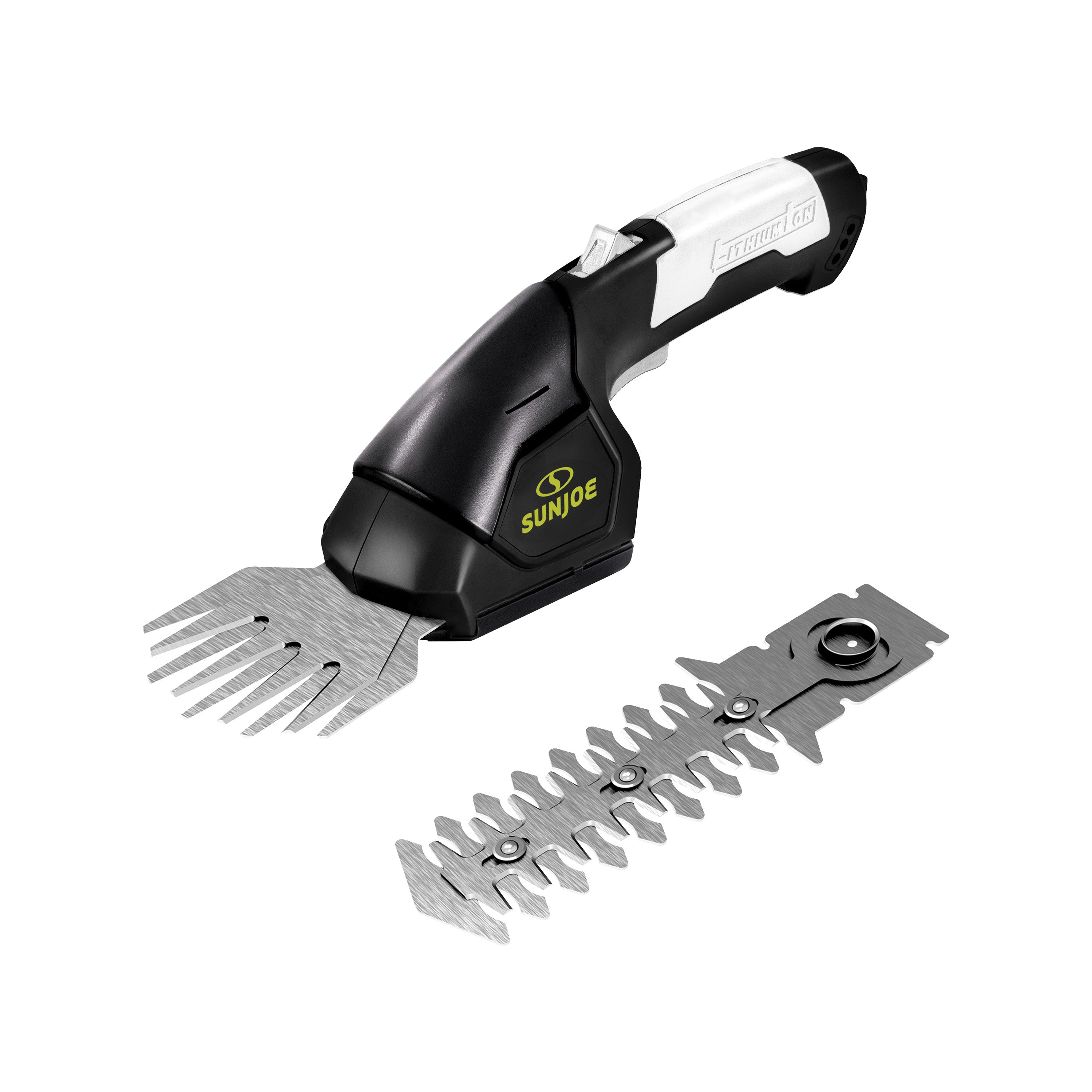 Sun Joe HJ604C 2-in-1 Cordless Grass Shear and Hedge Trimmer | 7.2V Lithium-Ion Battery with 1.5Ah Capacity & Charger Included | Perfect for Lawn Edging, Shrub Trimming and Garden Maintenance