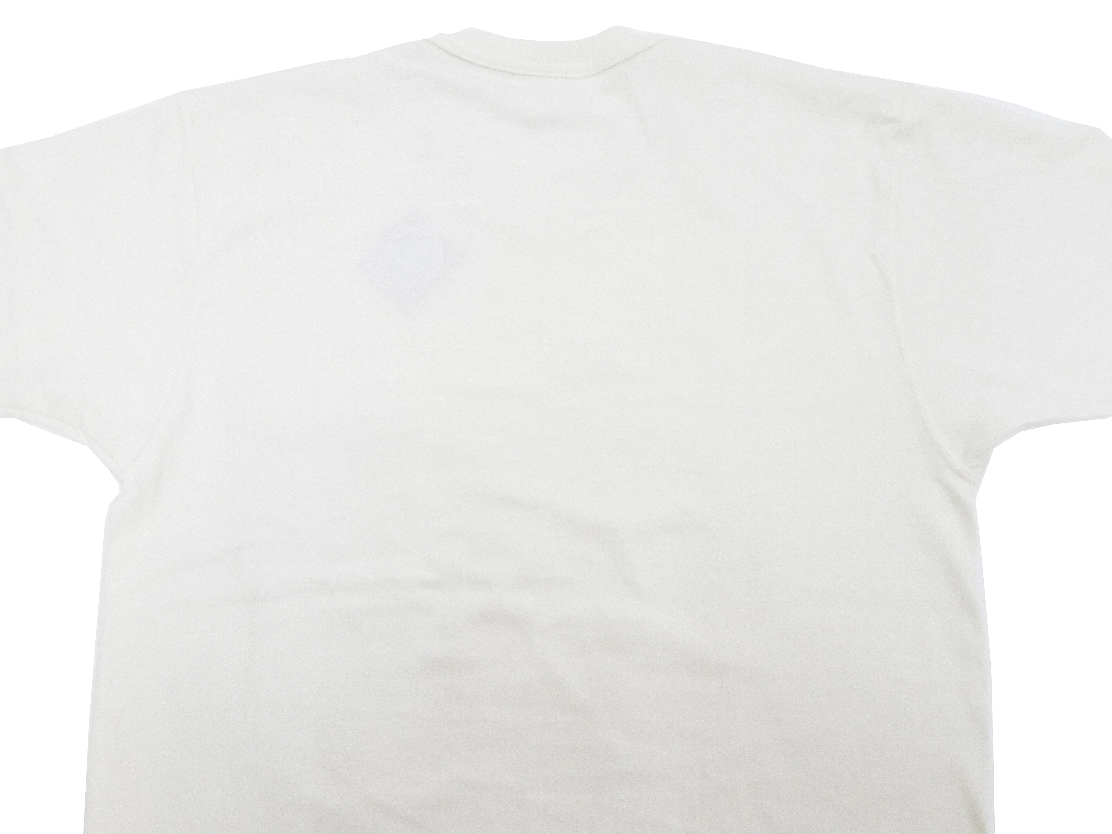 TOYS McCOY Men's Steve McQueen Plain Pocket T-Shirt | Short Sleeve Loopwheeled Tee TMC2410-011 Off White | Vintage Style Casual Wear for Everyday Outfits & Retro Fashion Enthusiasts