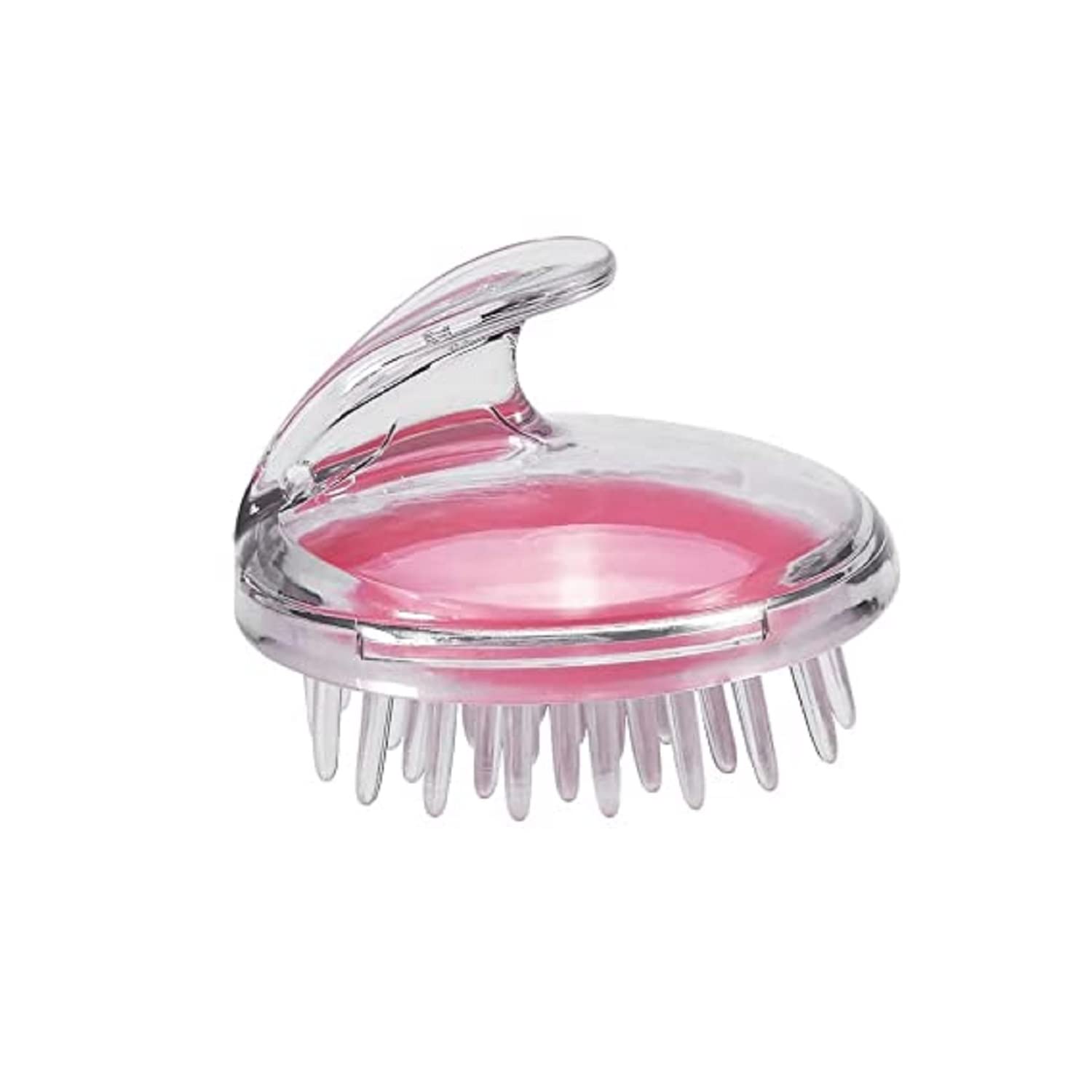 Purple Dust Hair Scalp Massager Shampoo Brush - Soft Silicone Bristles for Dandruff Removal & Hair Growth - Deep Cleaning Head Massager for Women, Men & Kids - Multi Color Shower Comb for Body Washing & Relaxation - Perfect for Stress Relief & Spa-Like Shower Experience
