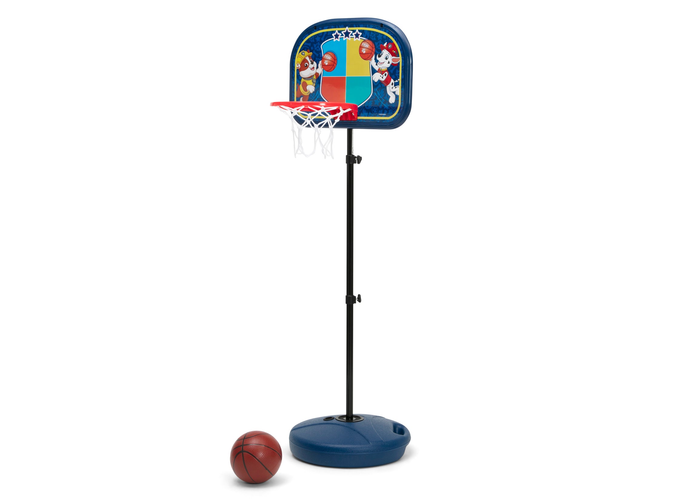 PAW Patrol Kids Basketball Hoop Set - Adjustable Indoor/Outdoor Toy for Boys & Girls - Perfect for Backyard Play, Birthday Gifts & Party Games