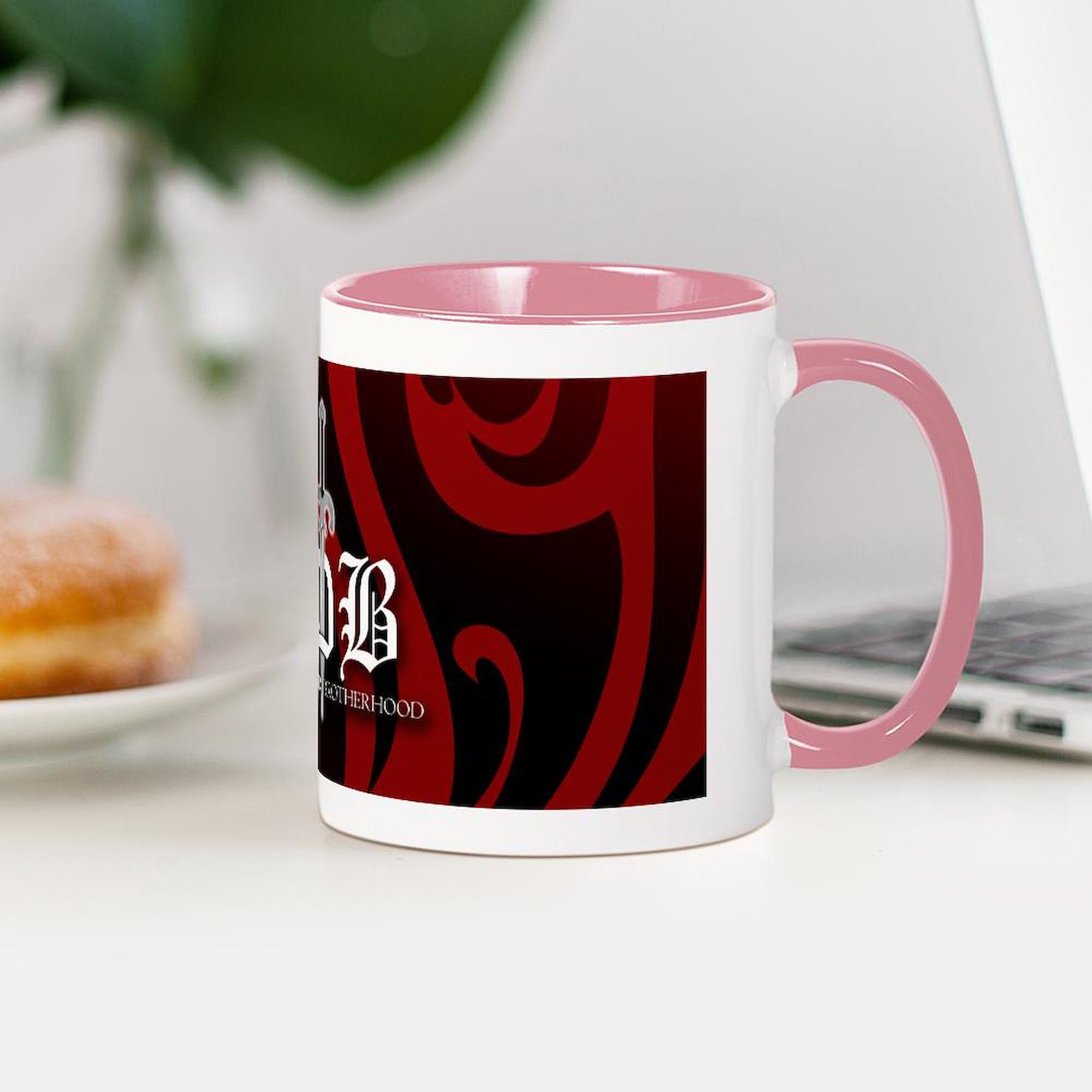 Bdb Red Ceramic Coffee Mug 11 oz (325 ml) - Perfect for Home, Office, or Gift Giving - CafePress