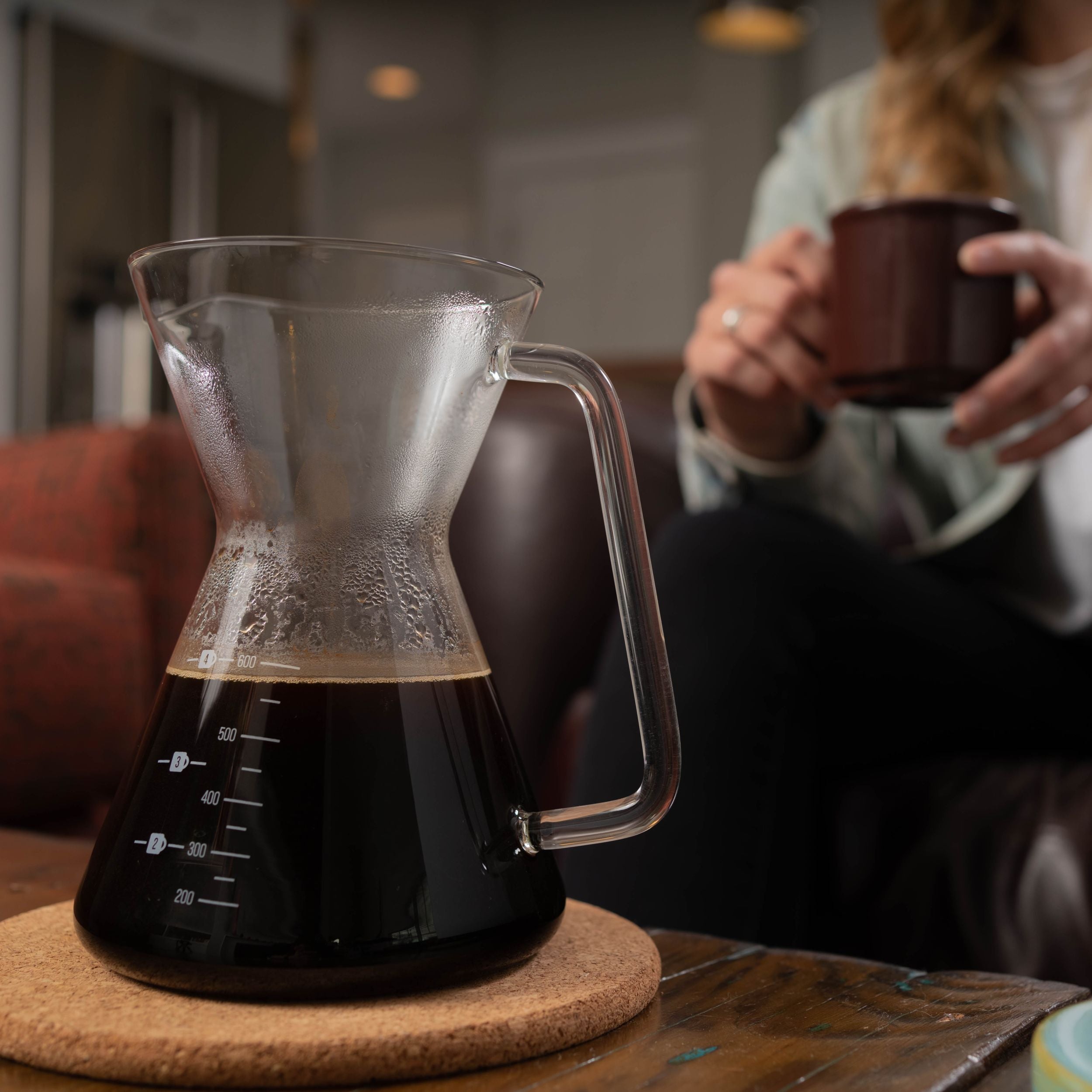 Premium Glass Coffee Carafe - 34oz Insulated Thermal Carafe with Stainless Steel Lid - Perfect for Home, Office, or Restaurants - Keeps Coffee Hot for Hours - Ideal for Serving and Storing Coffee, Tea, or Hot Beverages