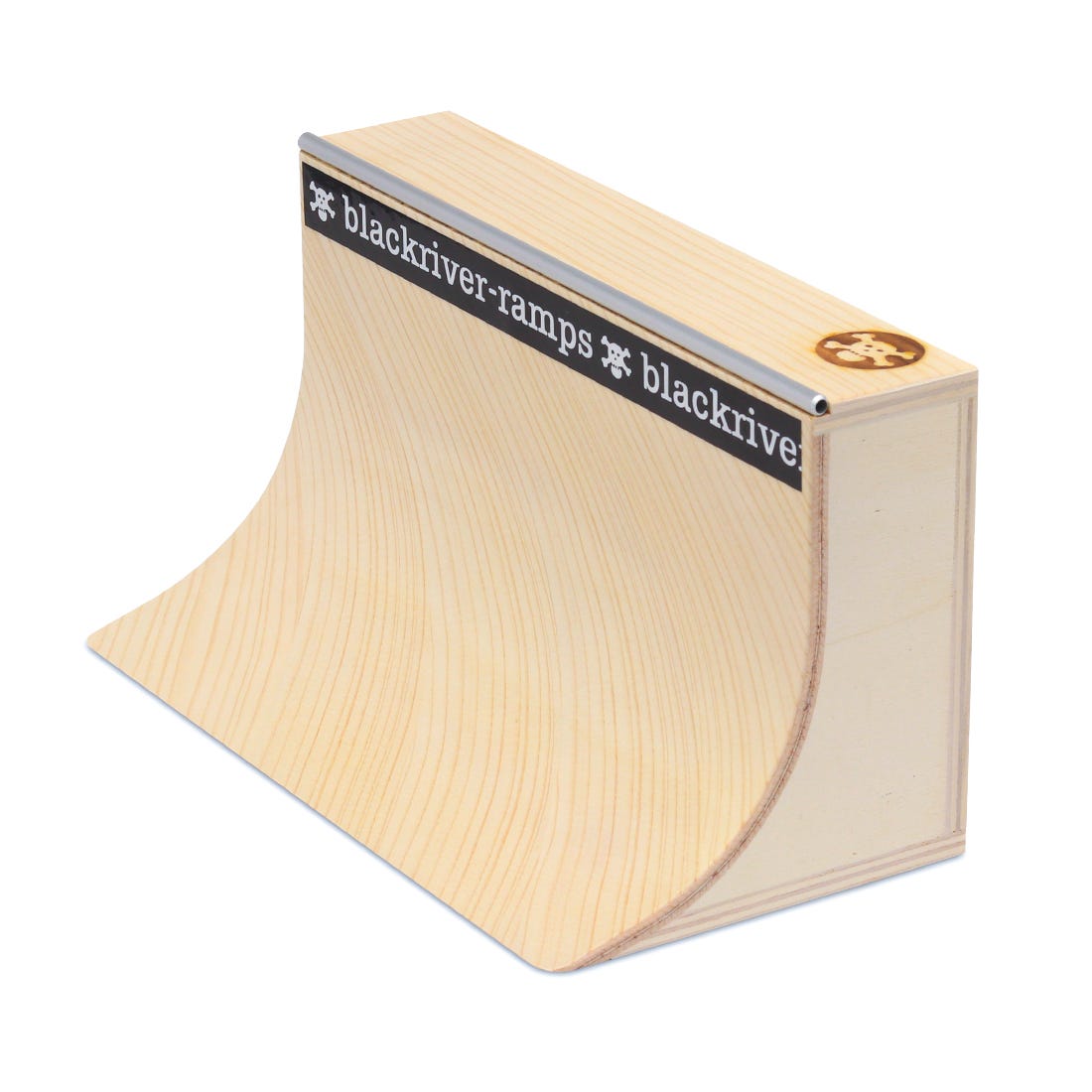 Blackriver Fingerboard Ramps & Wallride - Professional Mini Skateboard Ramps for Fingerboarding Tricks - Perfect for Home, Office & Skatepark Practice