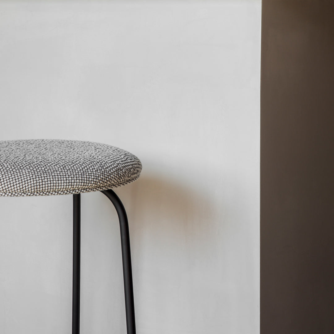 Afteroom Modern Counter Stool with Upholstered Seat - Stylish Bar Stool for Kitchen Island, Breakfast Nook & Home Decor