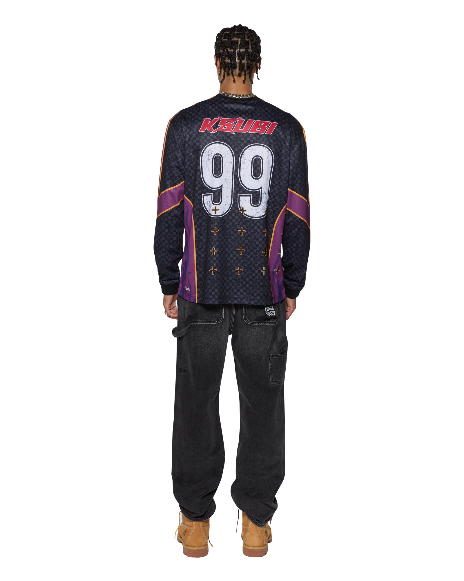STINGER LS MOTO Jersey - Long Sleeve Motorcycle Riding Shirt for Men & Women - Breathable Multi-Color Motocross Gear for Off-Road Racing & Adventure Riding