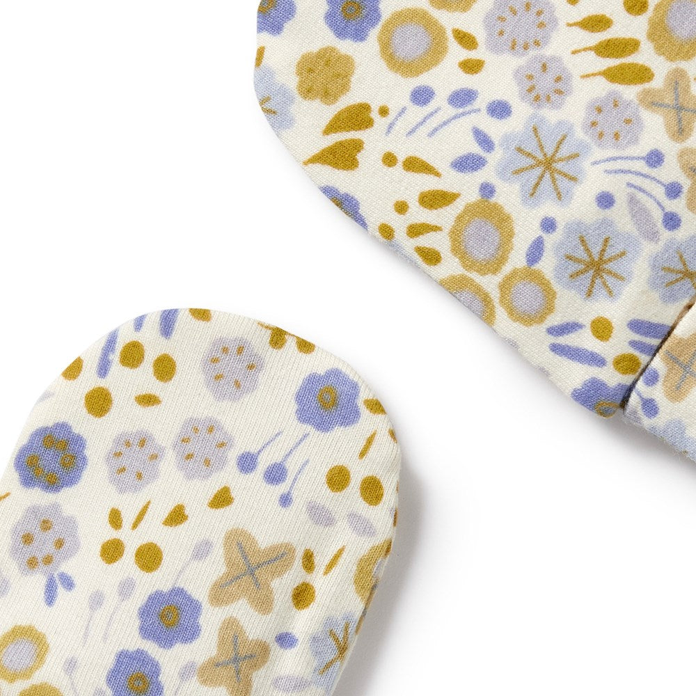 Little Meadow Organic Baby Mittens - Soft & Warm Newborn Hand Protectors for Winter - Perfect for Outdoor Play & Nursery Comfort