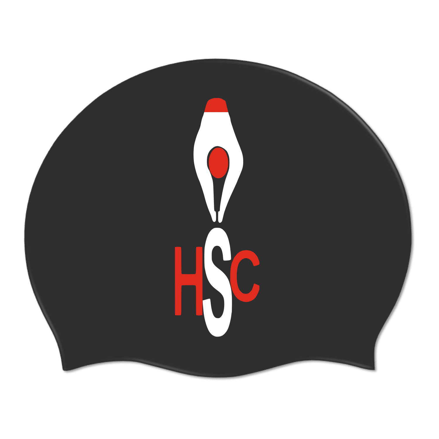 Henley Swimming Club Silicone Swim Cap for Adults & Kids - Waterproof, Comfortable & Durable Swimming Gear for Pool, Lap Swimming & Training