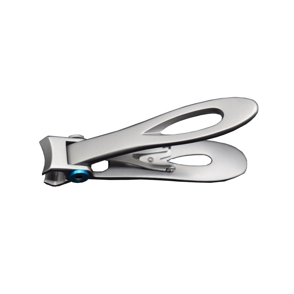 Premium 15mm Wide Jaw Stainless Steel Toenail Clippers for Thick Nails - Heavy Duty, Gunmetal Finish - Ideal for Men, Women & Seniors with Tough Nails - Perfect for Home, Travel & Pedicure Care