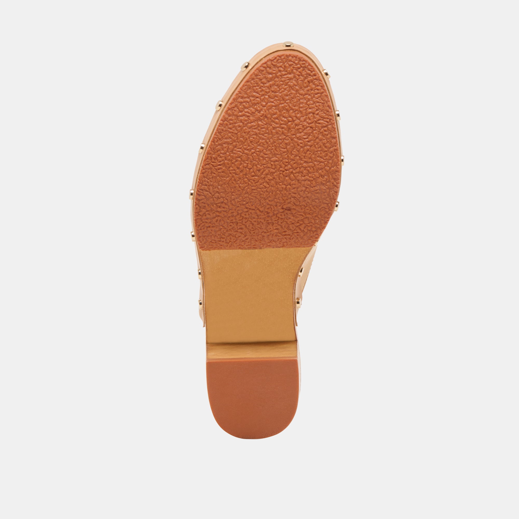 CAMYN HEELS CAFE LEATHER Women's Chunky Block Heels - Comfortable & Stylish High Heels for Work, Party & Date Night