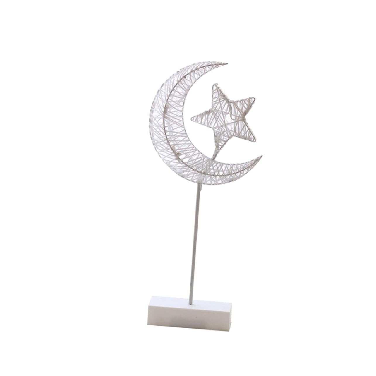 Abaodam 1pc LED Small Table Lamp - Star Night Light with Rattan Texture, Battery-Free Decorative Bedside Lamp for Bedroom, Romantic Ambiance Lighting | Perfect for Bedrooms, Nurseries, Living Rooms & Cozy Spaces