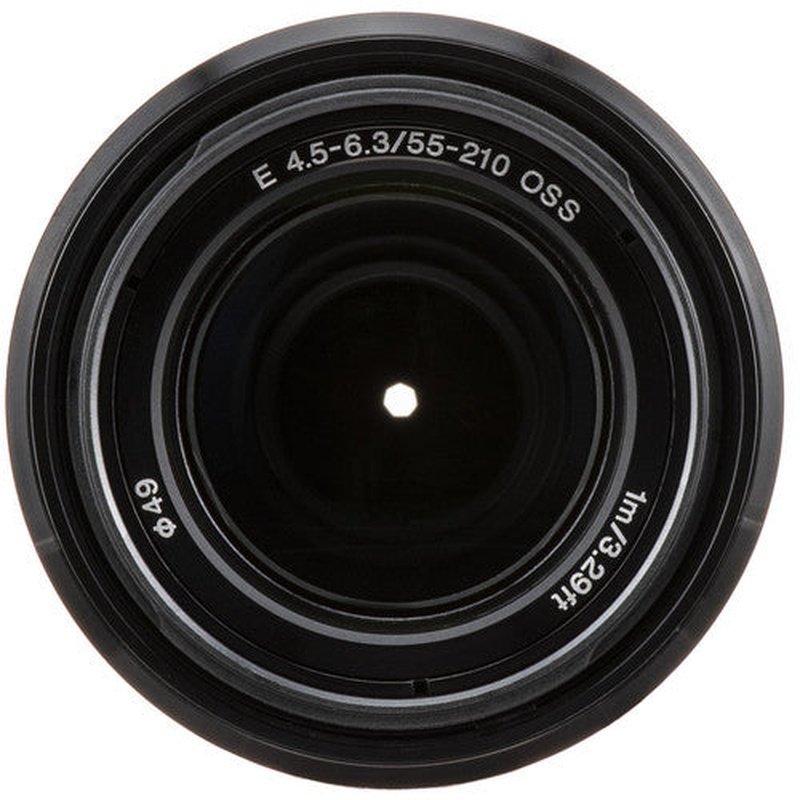 Sony E 55-210mm F4.5-6.3 OSS APS-C Zoom Lens for Alpha Mirrorless Cameras - Black | Portrait, Travel & Wildlife Photography