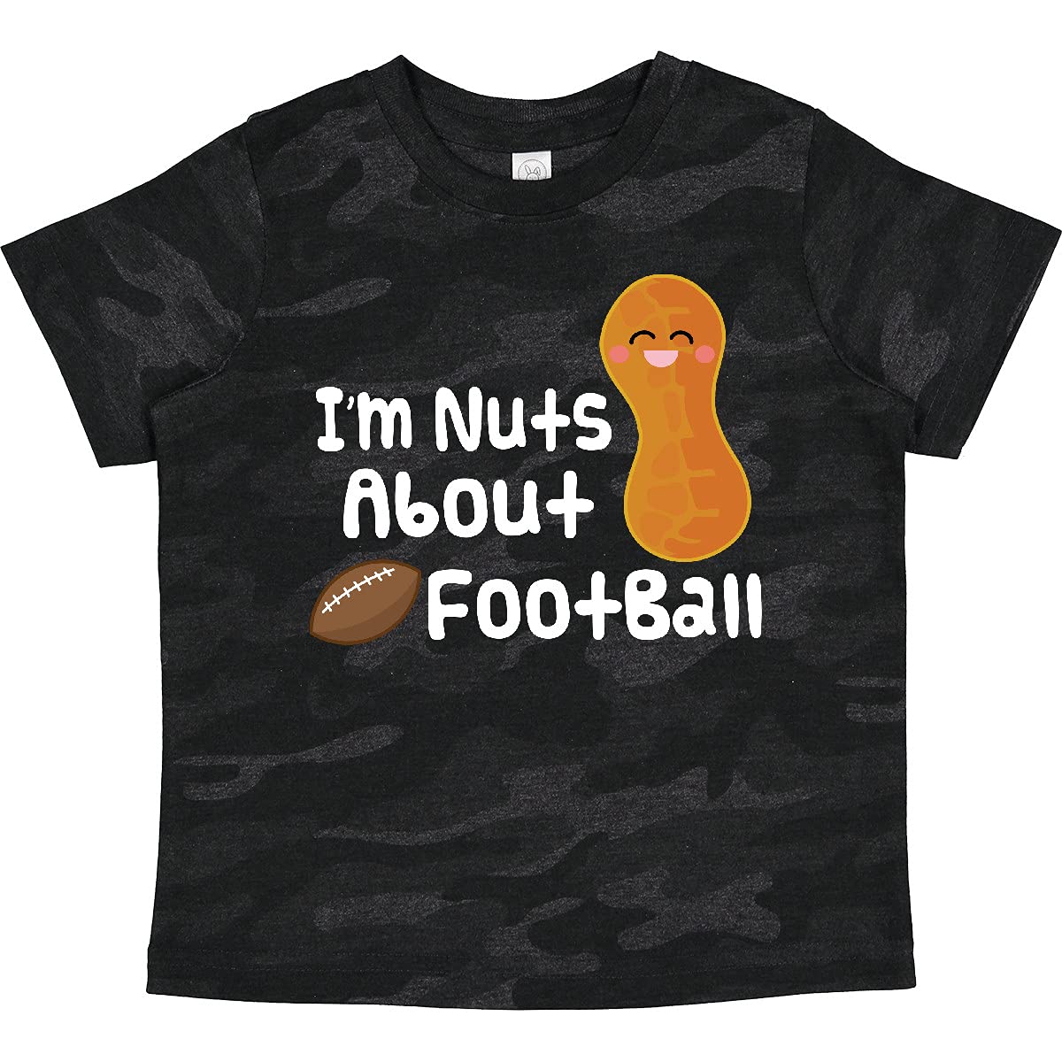 Funny Nuts About Football Toddler T-Shirt - Cute Soccer Fan Outfit for Boys & Girls - Perfect for Game Day, Birthday Parties & Sports Events