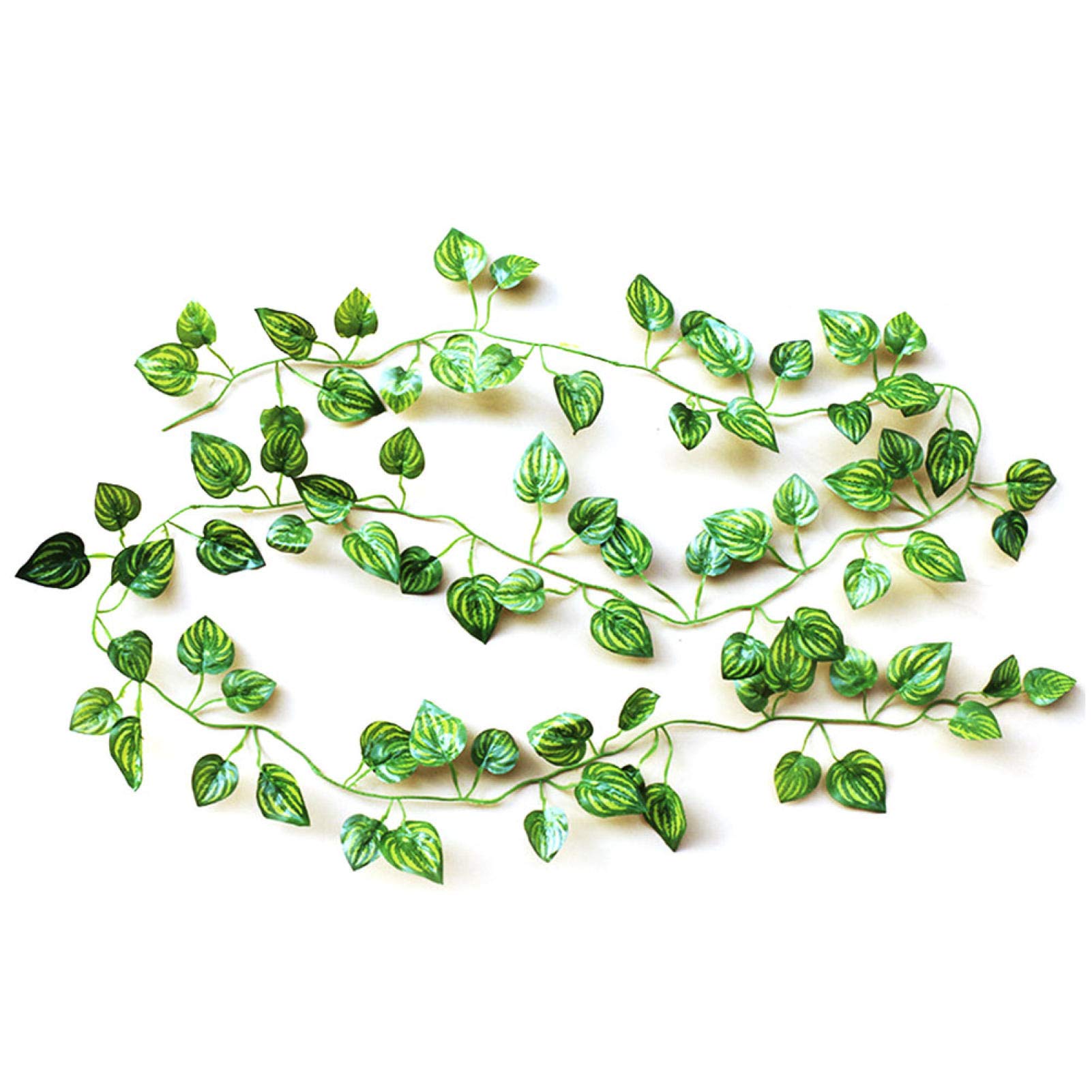 12Pcs Artificial Ivy Leaf Vine - Fake Hanging Plants for Wall, Garden, Fence, Yard Decor - Realistic Greenery for Home, Wedding, Party & Outdoor Decorations