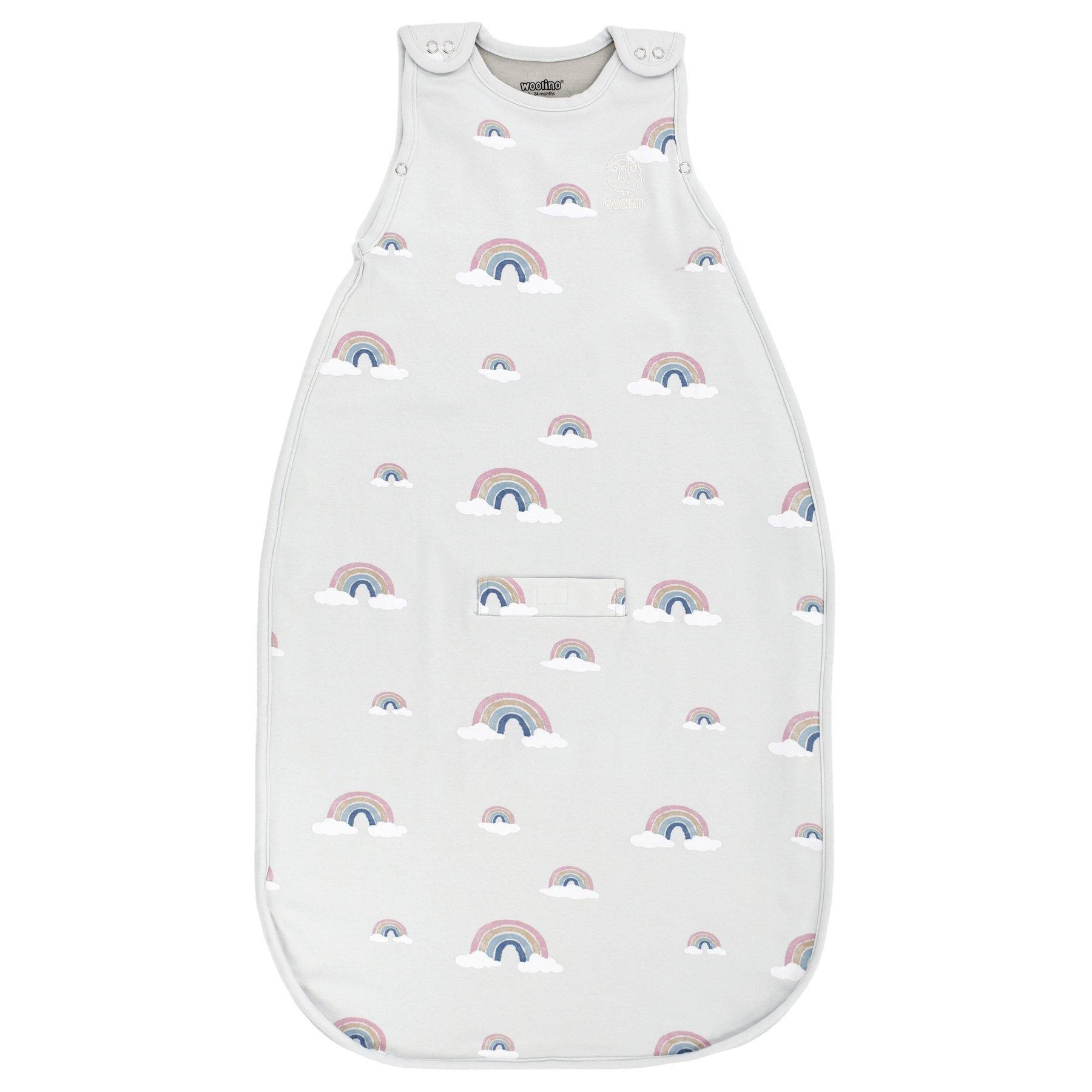 4 Season Ultimate Baby Sleep Bag - Merino Wool & Organic Cotton - 2M to 2Y - Final Sale - Perfect for Nursery, Daycare & Travel