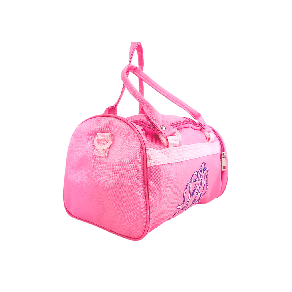 Pink Ballet Dance Duffle Bag - Stylish & Spacious Ballet Dance Bag for Dancers - Perfect for Ballet Classes, Rehearsals & Dance Competitions