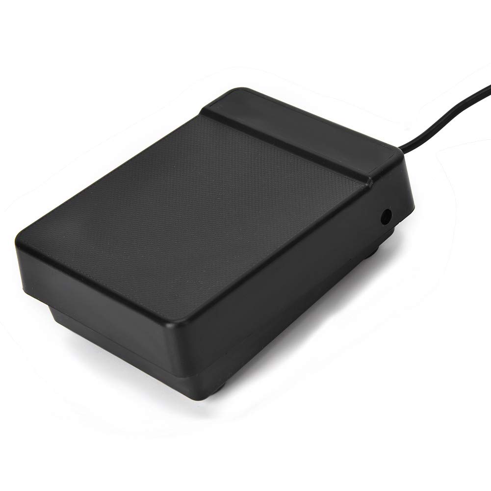 Premium Sustain Pedal for Electric Piano - 6.35mm Keyboard Pedal with Non-Slip Base | Perfect for Home Studio, Live Performances & Music Practice