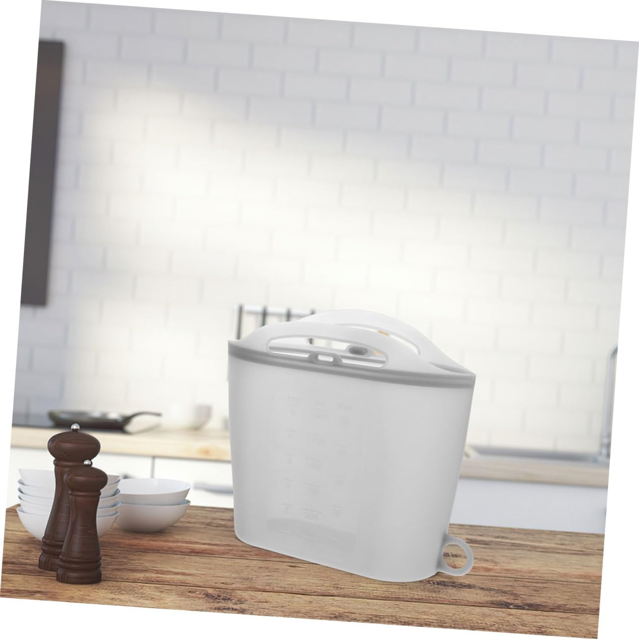 **ANDRESLAD Large Capacity Reusable Food Grade Silicone Storage & Steam Bags for Bottles - Perfect for Baby Bottles, Breast Pump Parts & Food Storage**