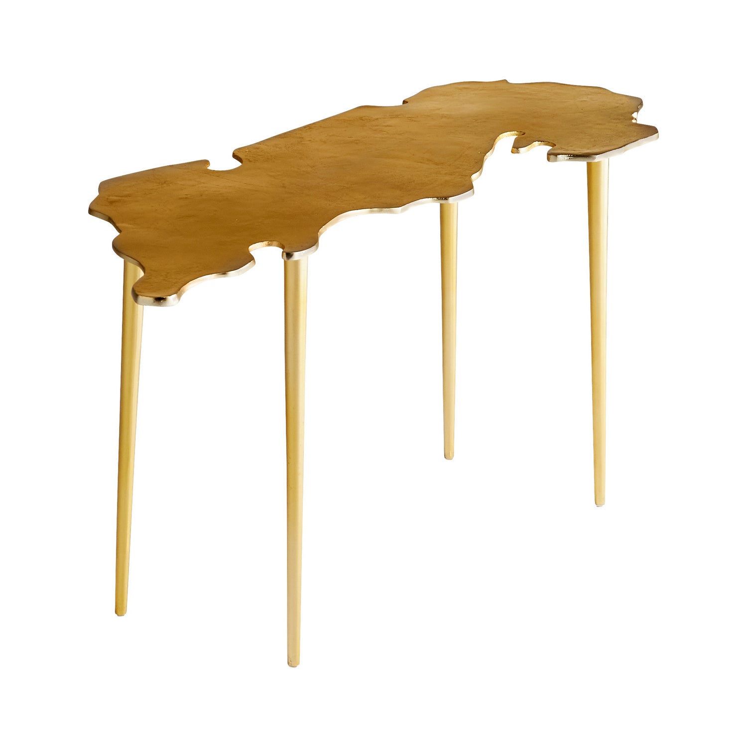 Cyan Design 11331 Atlas Coffee Table - Aged Gold Finish Modern Living Room Furniture for Home Decor & Stylish Interior Design