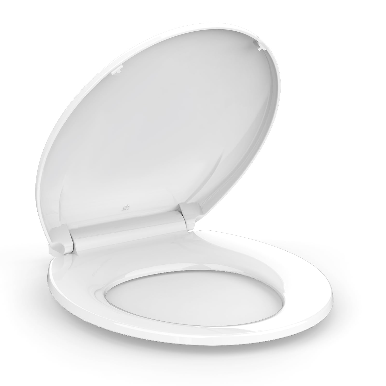 **Soft Close Round Toilet Seat with Quick-Release & Easy Installation – Durable Plastic, No-Loosen Design – Perfect for Bathroom Upgrades & Home Renovations**