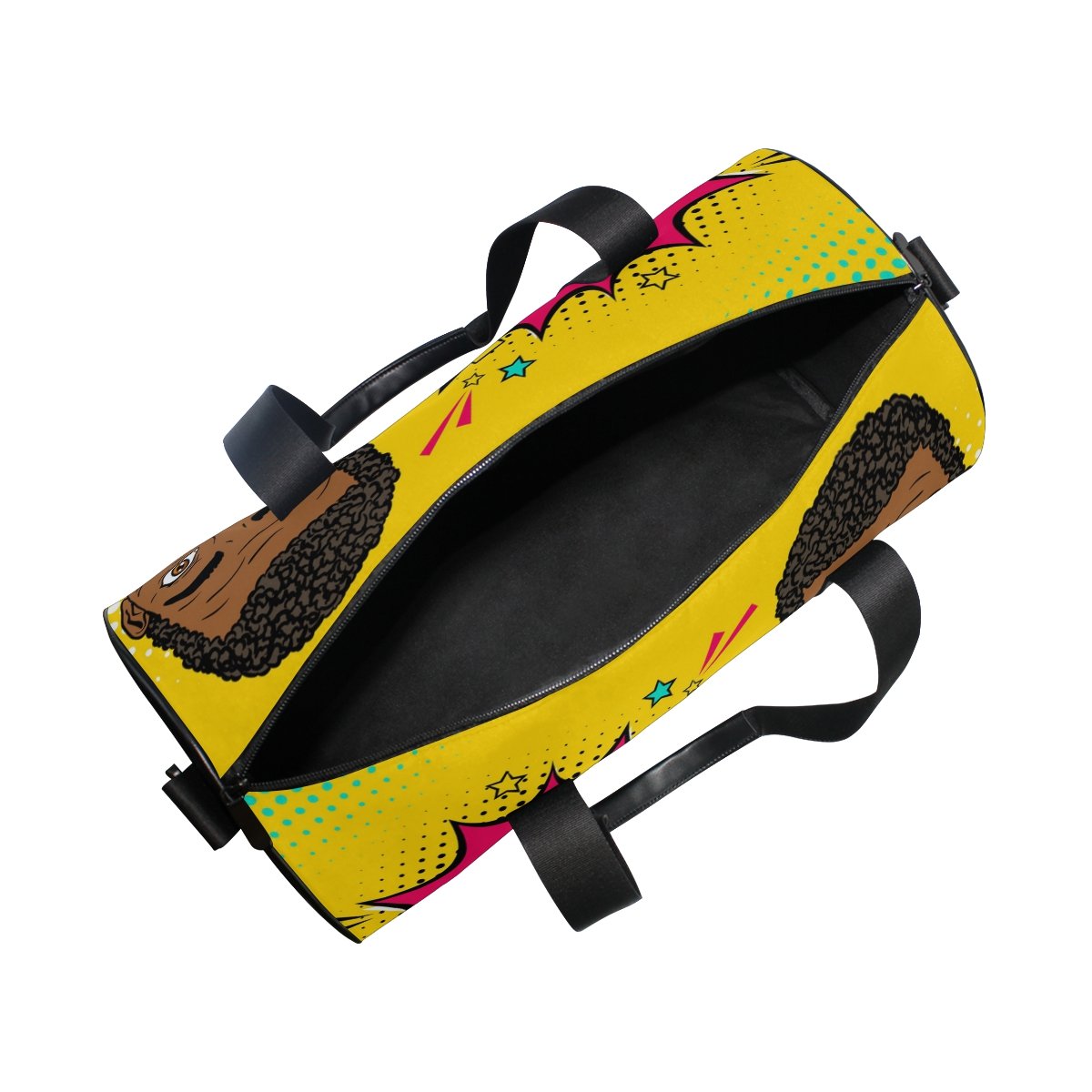 Stylish African Print Duffel Bag for Women & Men - Travel, Gym, Sports, Workout - Perfect for Fitness, Weekend Trips & Casual Outings