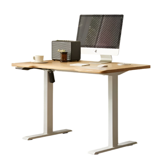 63.0x27.6x28.0-47.2 inch / 160x70x71-120 cm / natural wood color / Single motor Computer Table