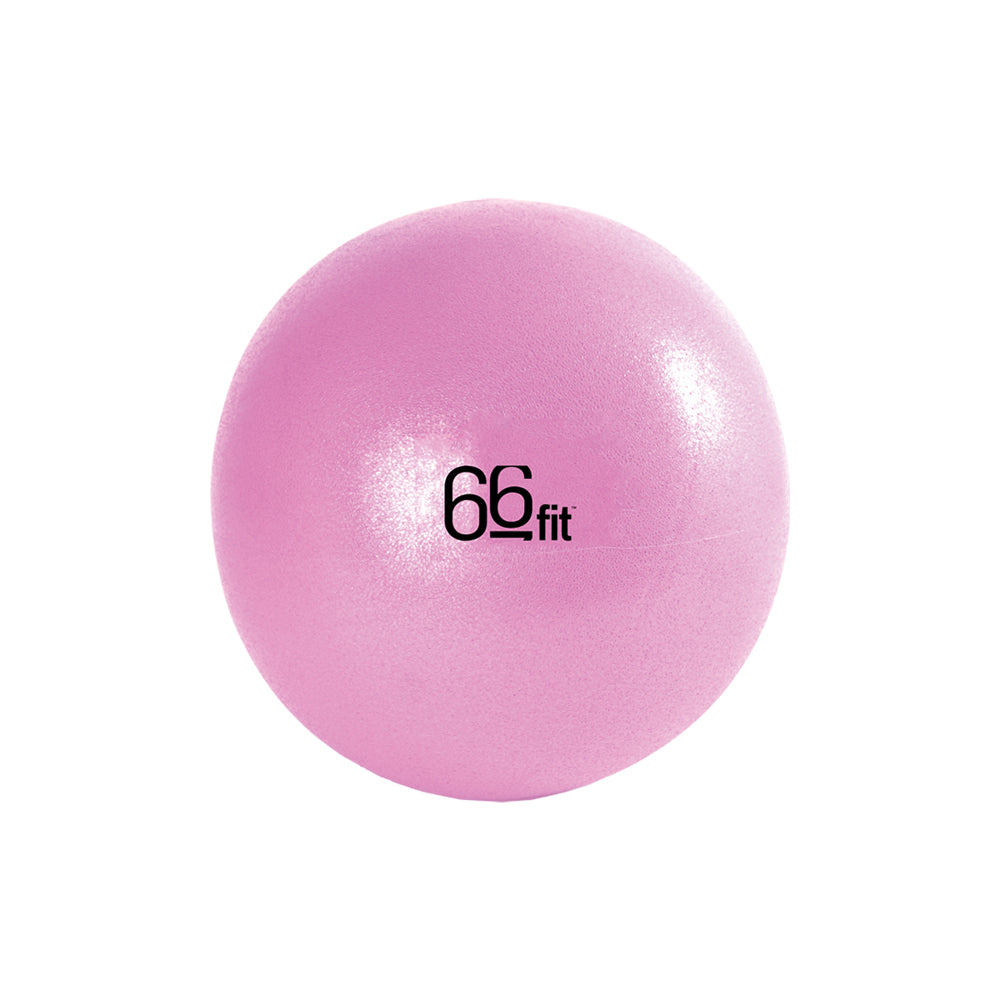 66Fit Exercise Ball for Pilates, Yoga & Core Workouts - Anti-Burst Stability Ball for Home Gym, Office & Physical Therapy - Includes Pump & Workout Guide