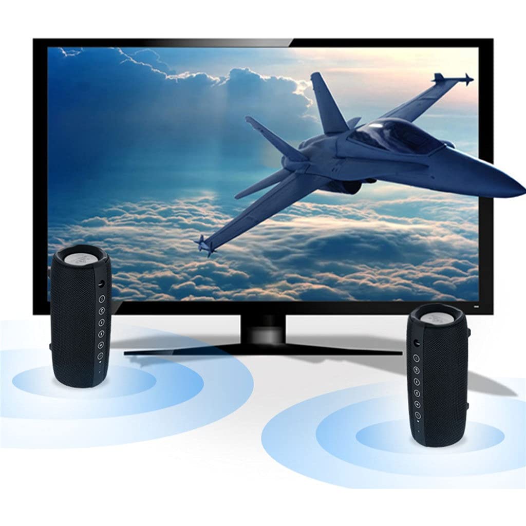 YIHANSS Wireless Bluetooth Speaker with High Sound Quality, Powerful Subwoofer, 3D Surround Sound - Portable for Home, Car, Outdoor, Party & Travel Use