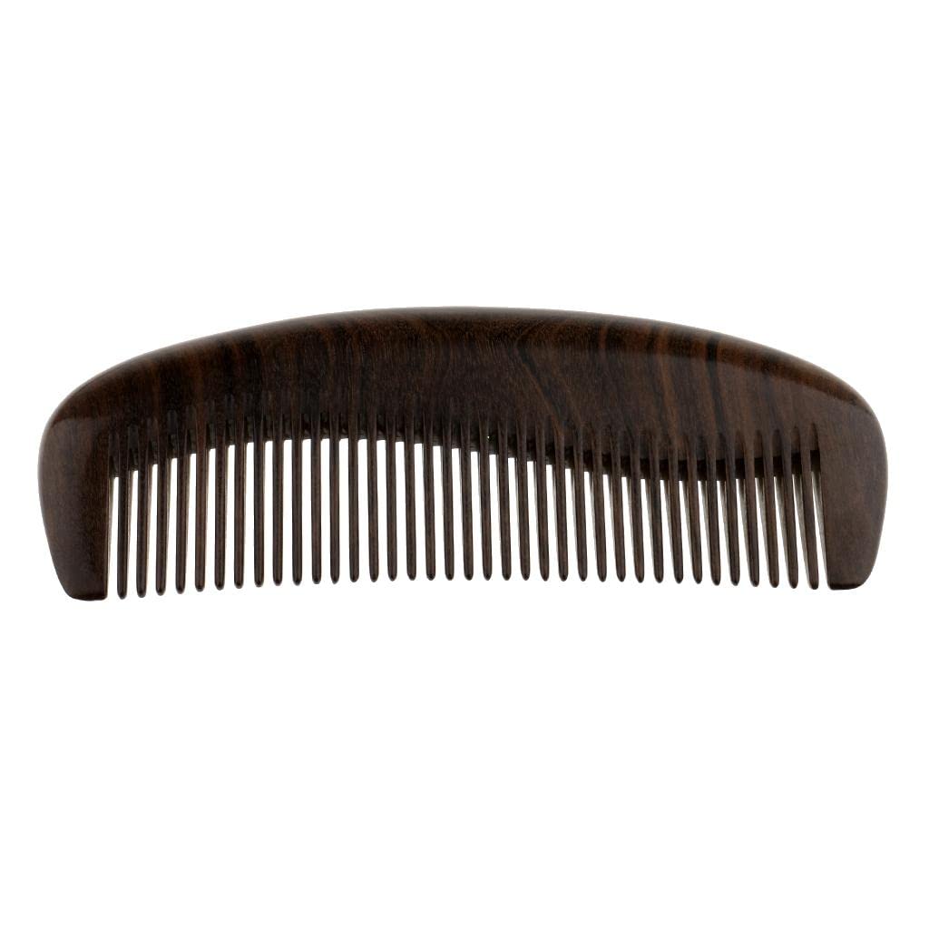 VMS INDIA Chacate Preto Handheld Fine Teeth Hair Brush - Anti-Static Scalp Massage Comb for Detangling & Styling (15-1) - Perfect for Daily Hair Care & Relaxation at Home or Travel