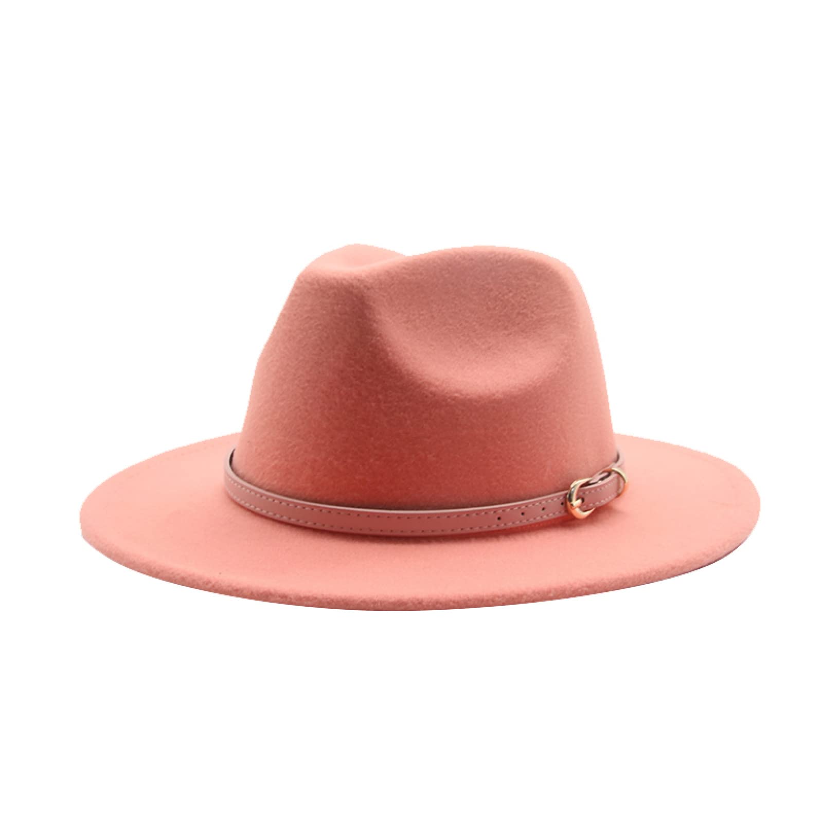Stylish Fedora Hats for Women - Solid Band Feather Felted Western Cowboy Hat for Casual Wear, Outdoor Activities & Jazz Events | Perfect for Music Festivals, Travel & Fashion Outfits