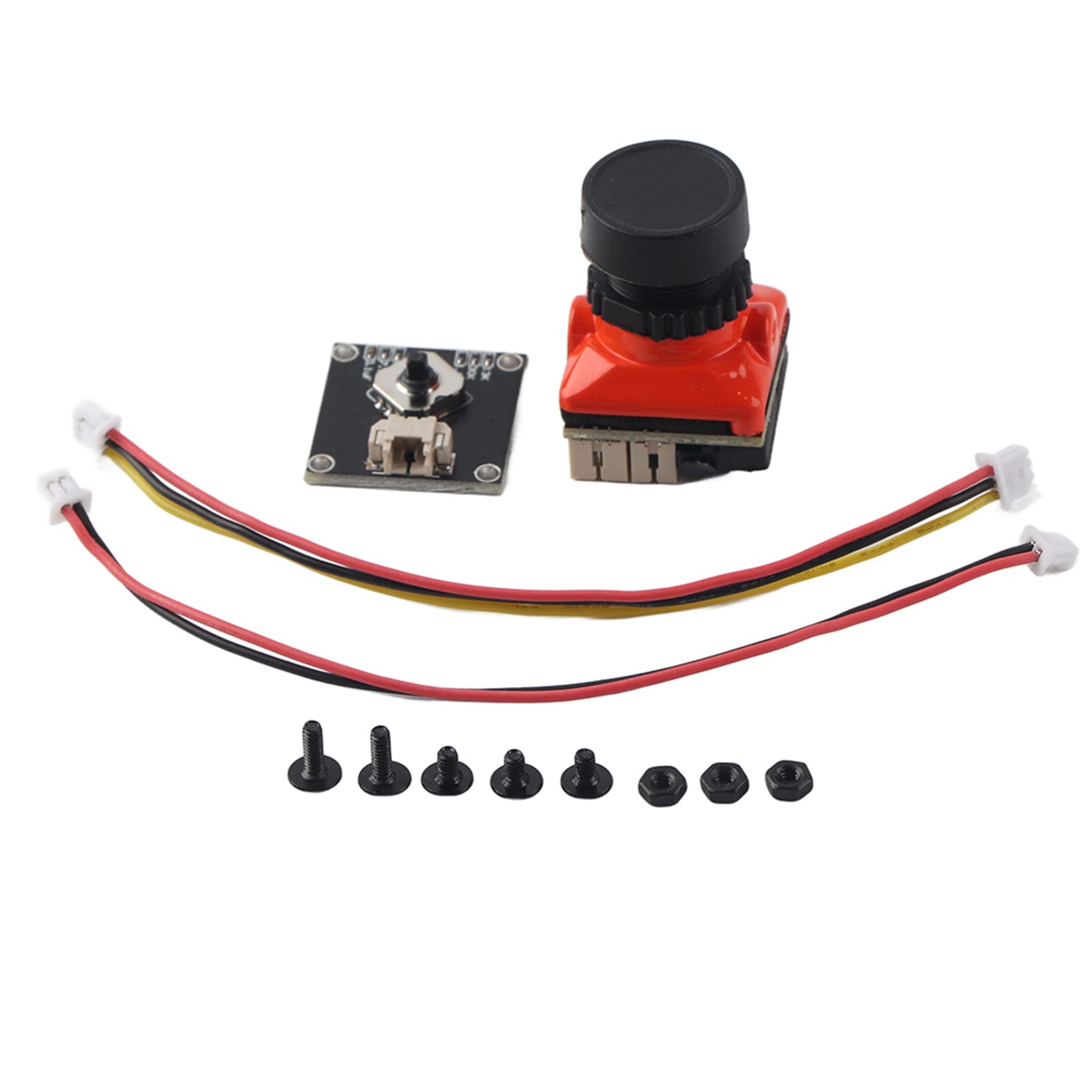 **HD 1500TVL FPV Drone Camera with 2.1MM Lens & OSD - Lightweight RC Racing Drone Camera for Quadcopters, Aerial Photography, and FPV Racing**