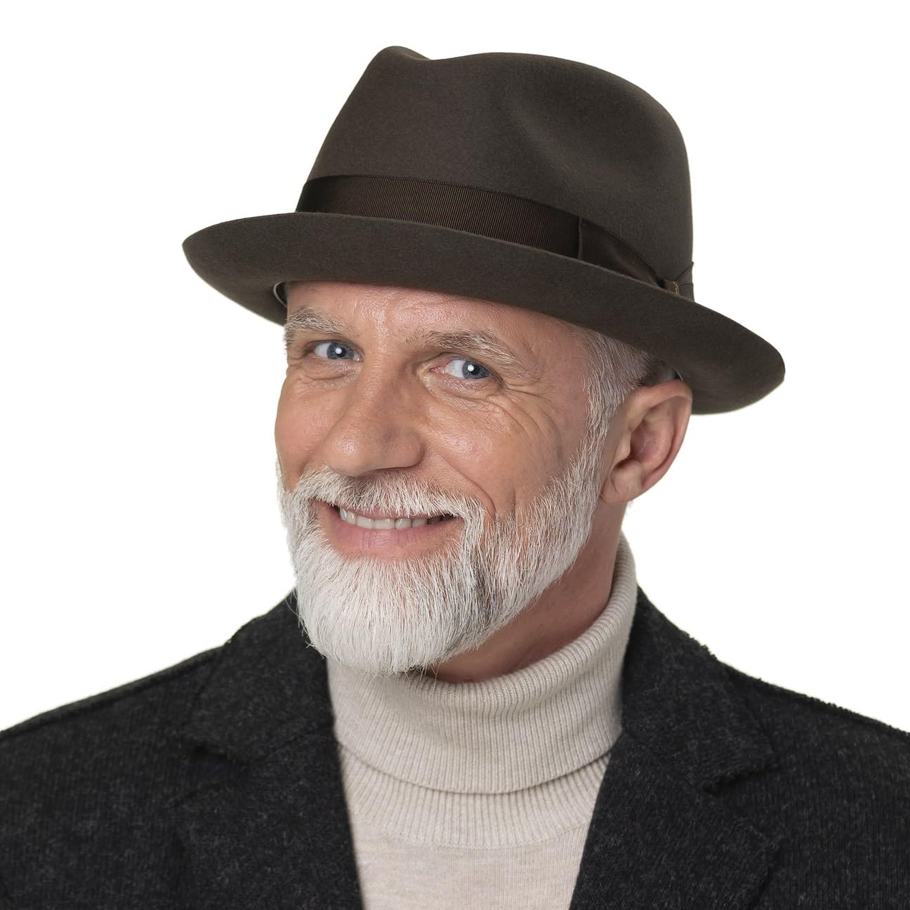 Borsalino Francesco Fur Felt Fedora Hat for Men - Stylish & Elegant