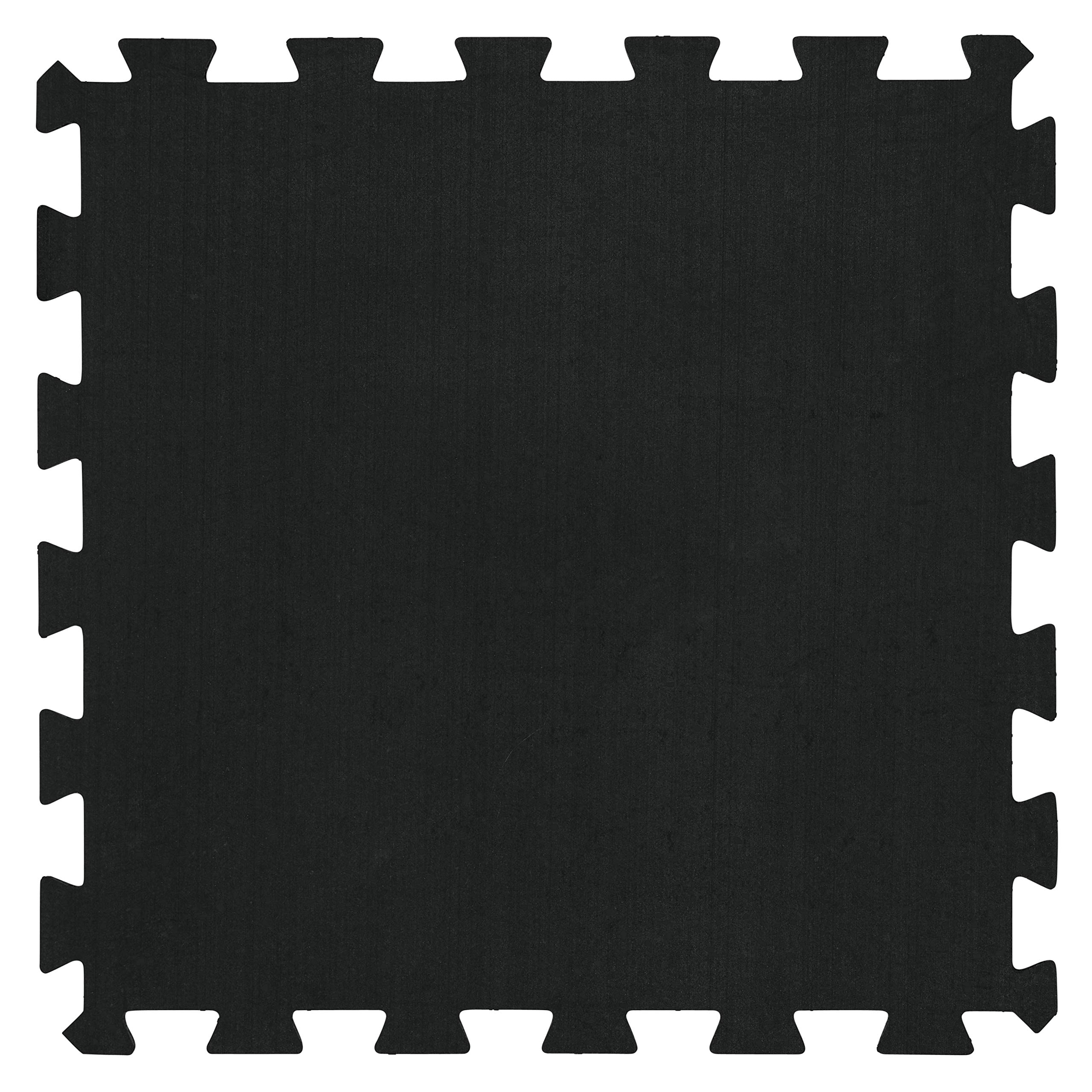 Playsafer Genaflex Lock Heavy Duty Interlocking Rubber Gym Tiles - 8mm Thick, 20