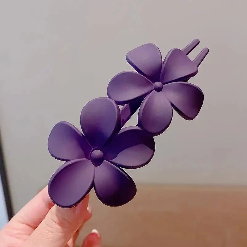Double Flower Hair Clips - Elegant and Practical Hair Accessories for Women, Girls | Perfect for Weddings, Parties, and Everyday Styling