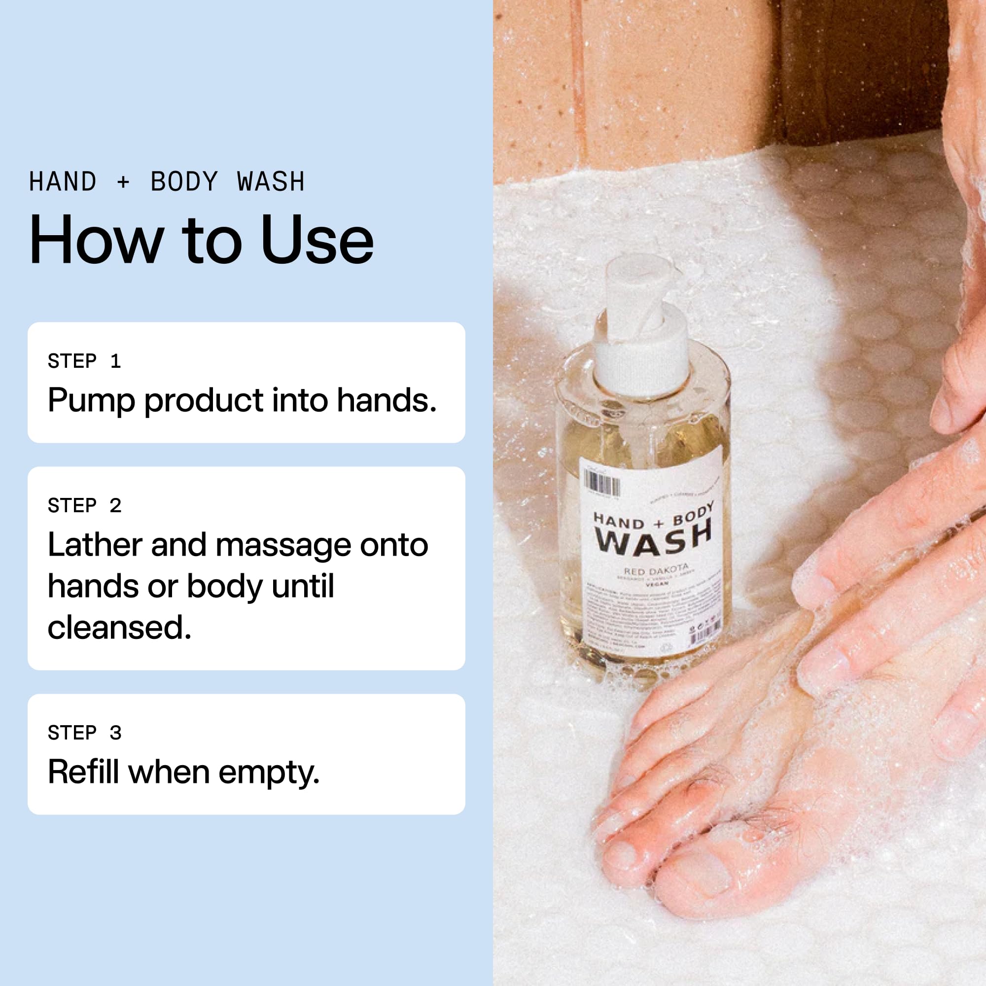 DedCool Hand & Body Wash (01 Taunt, 8.5 fl oz) - Natural Hydrating Body Soap with Pump, Moisturizing Cleanser for Hands & Body | Cruelty-Free, Vegan & Non-Toxic | Luxury Fragrance for Daily Shower & Hand Washing