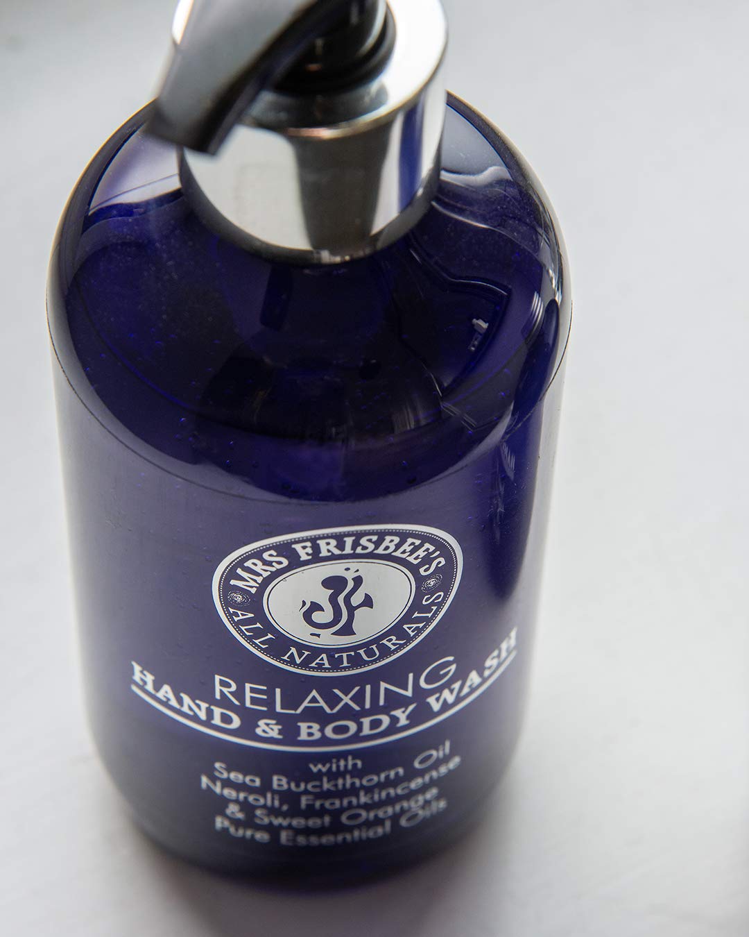 Relaxing Hand and Body Wash with Neroli, Frankincense & Sweet Orange Essential Oils - Natural, Sulfate-Free, Vegan & Cruelty Free (8.5 fl oz) for Spa, Bath & Aromatherapy at Home
